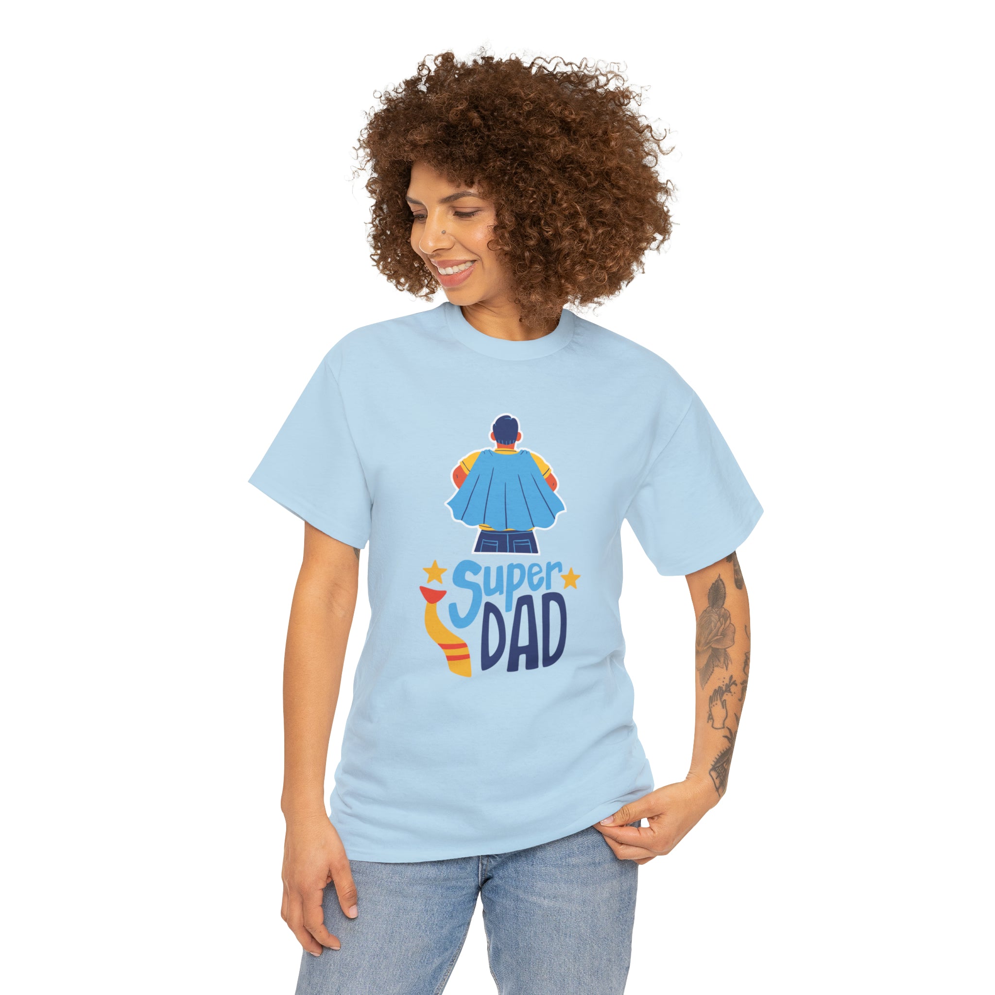 Super Dad Unisex Heavy Cotton Tee