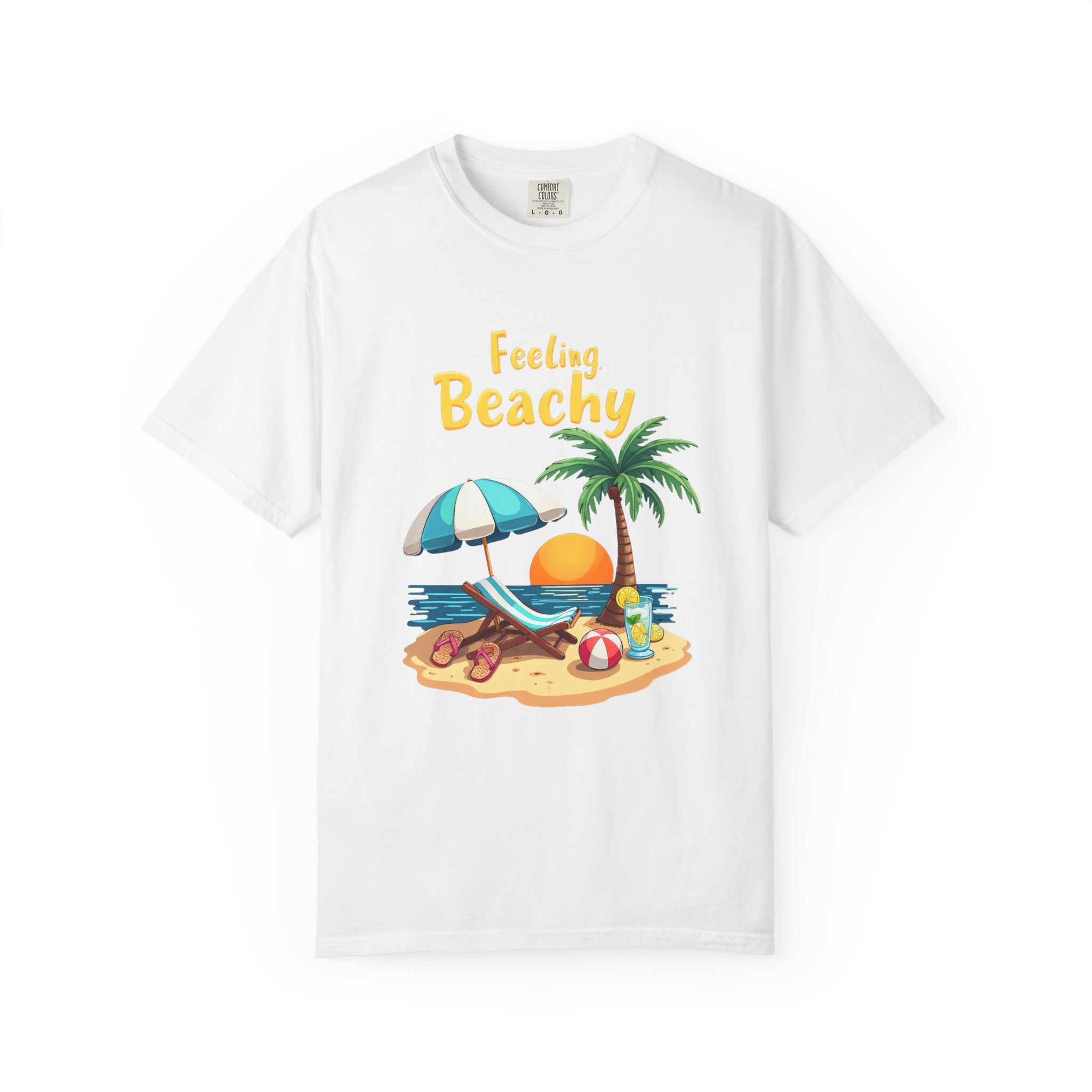 Feeling Beachy Tee, Unisex Casual Wear