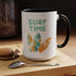 Surf Time Accent Coffee Mug (11, 15oz)