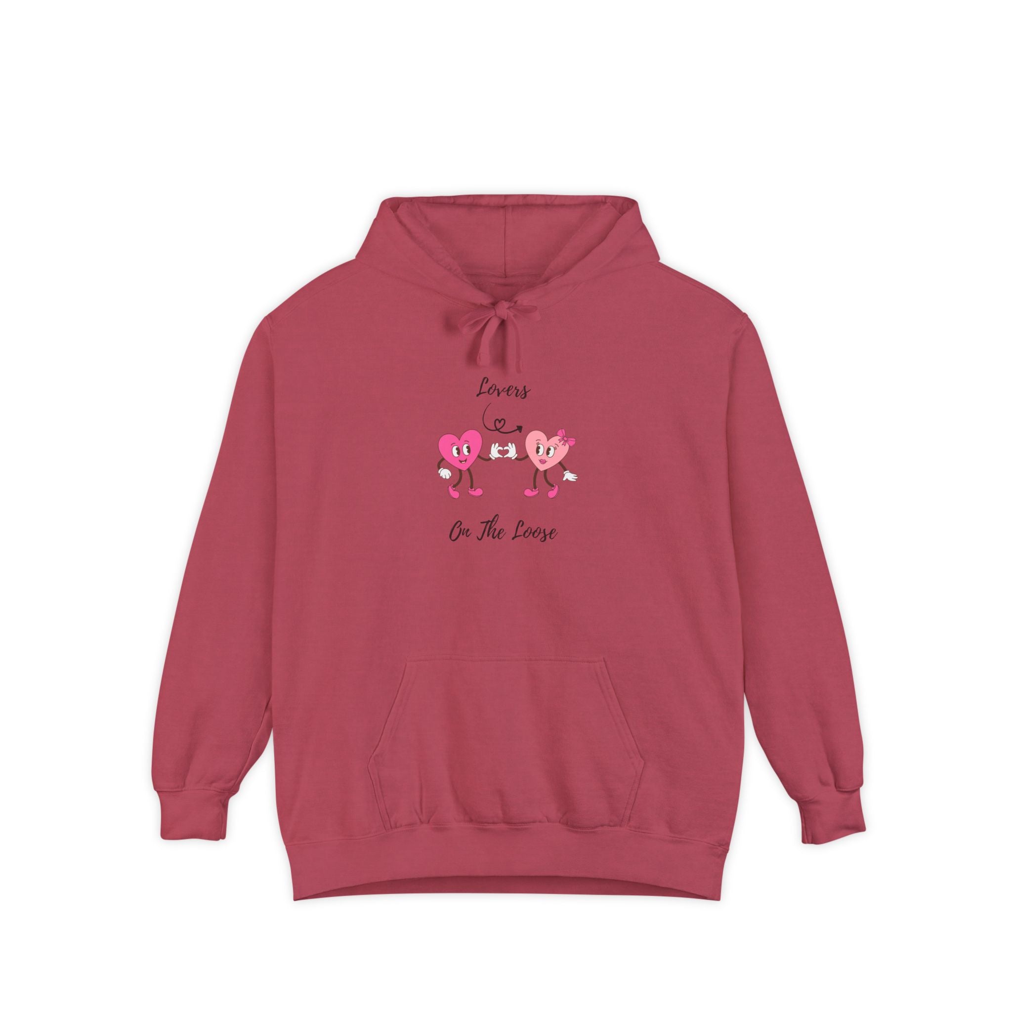 Lovers On The Loose Unisex Garment-Dyed Hoodie
