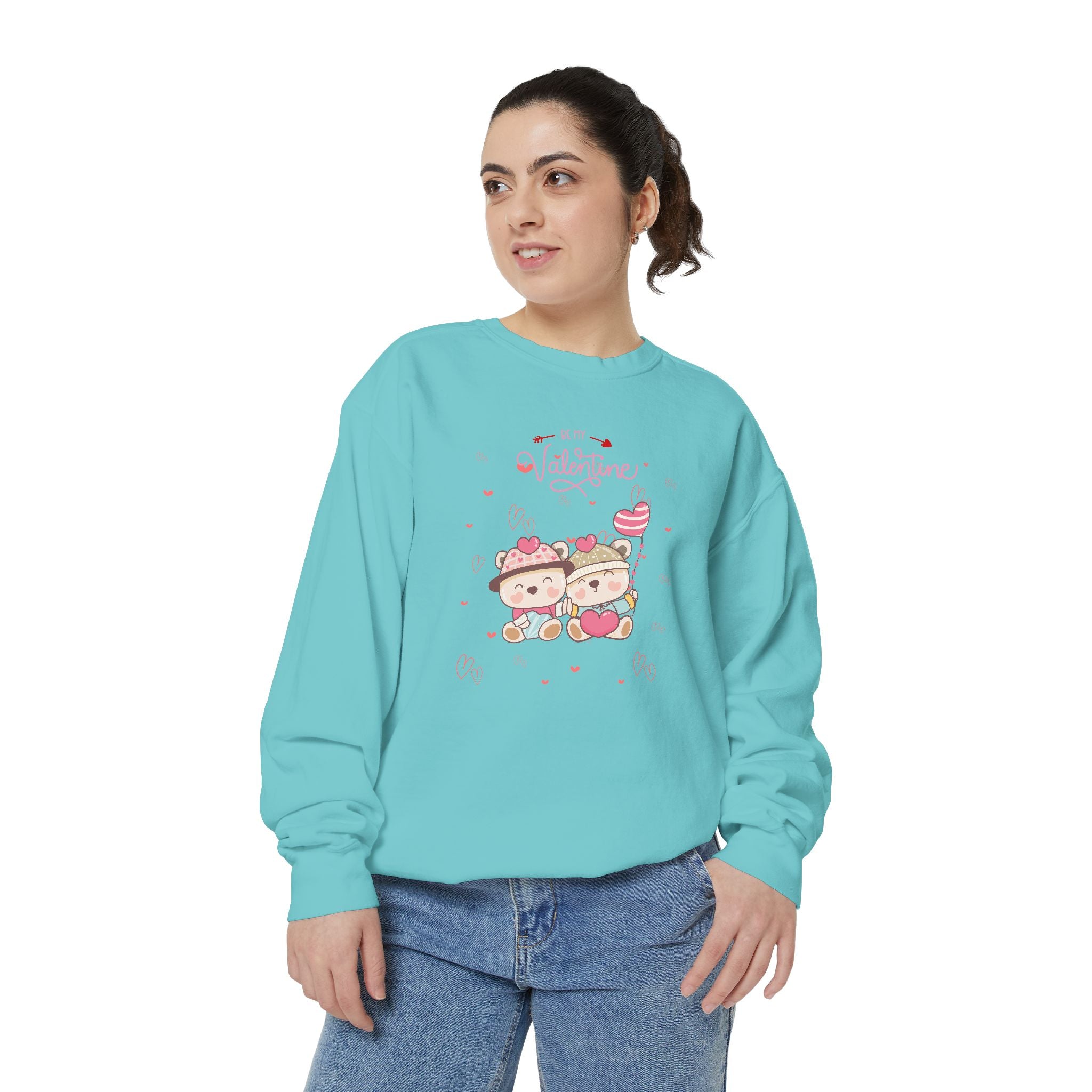You And Me Forever Unisex Garment-Dyed Sweatshirt