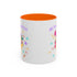 Little Miss April Fool's  Day Accent Coffee Mug - Fun & Whimsical 11oz/15oz