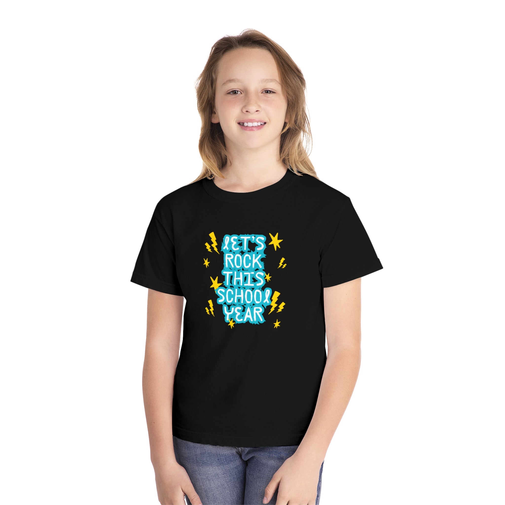 Let's Rock This School Year Youth Midweight Tee