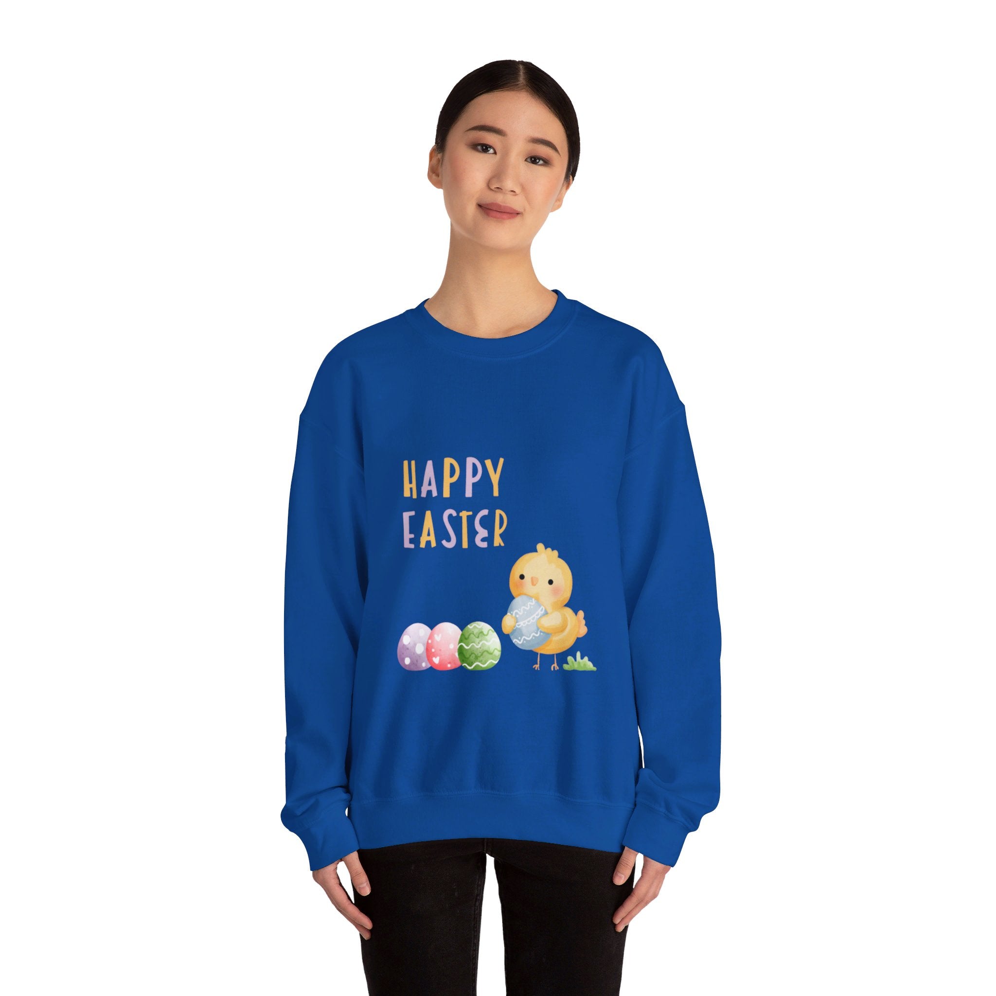 Wishing You A Happy Easter Unisex Heavy Blend™ Crewneck Sweatshirt