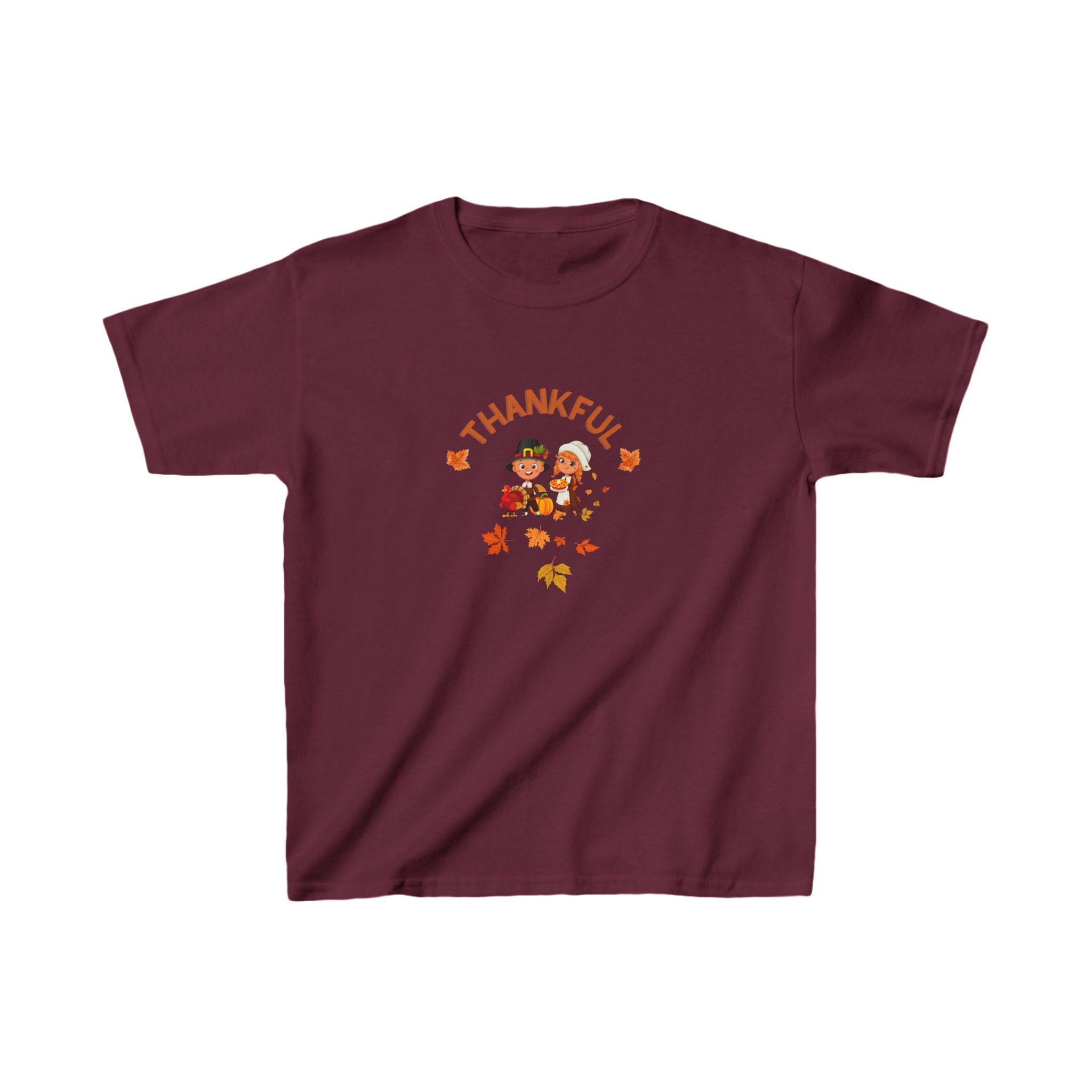 Pilgrims Turkey Day Kids Heavy Cotton™ Tee