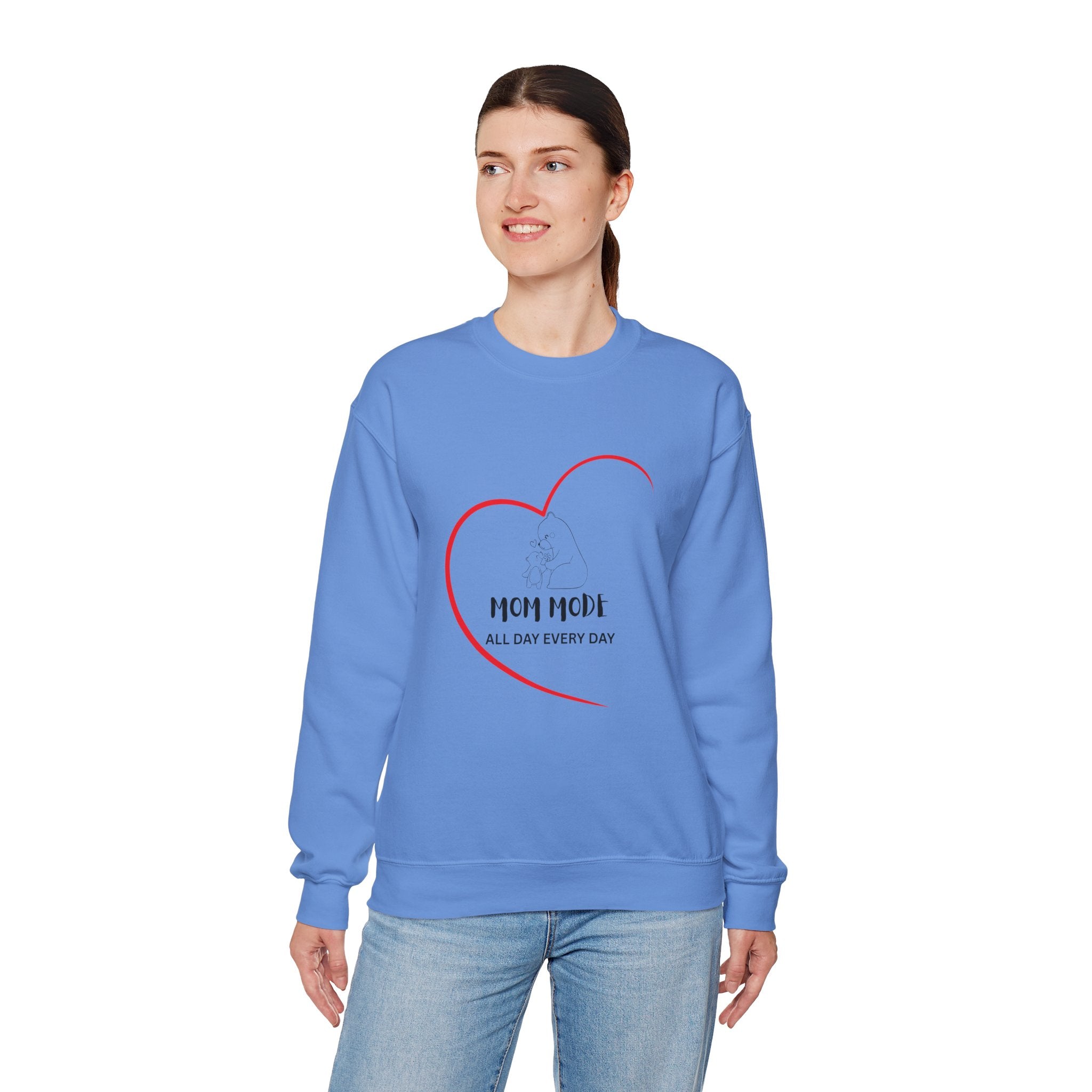 Mom Mode Crewneck Sweatshirt
