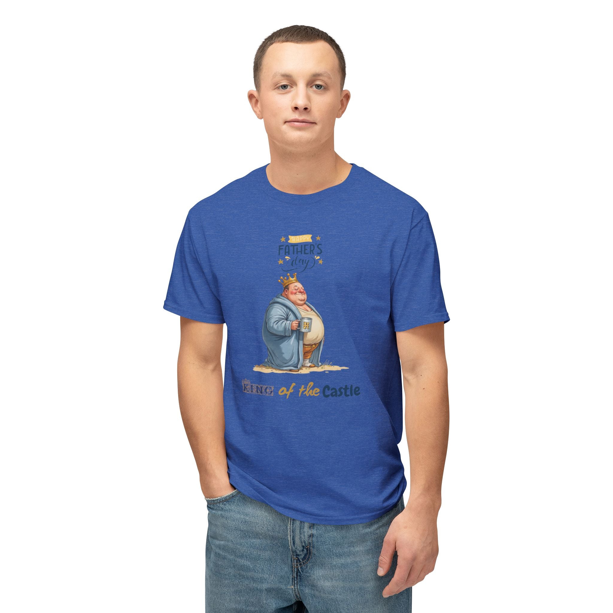 Father's Day King of the Castle T-Shirt Unisex Casual Tee