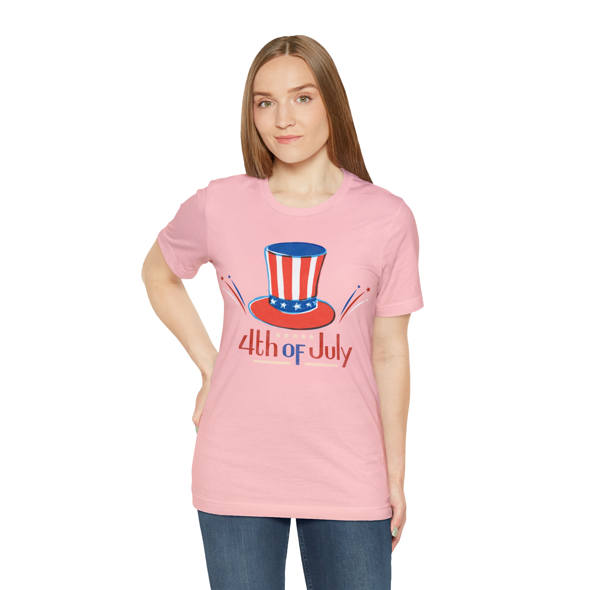 4th Of July Unisex Jersey Short Sleeve Tee