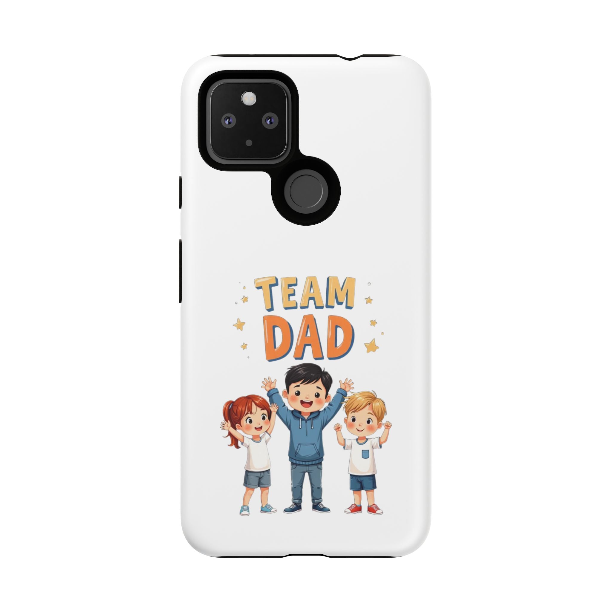 Team Dad Phone Case, Fun Gift for Fathers, Durable Phone Protector, Cute Dad Team Merchandise, Father's Day Special