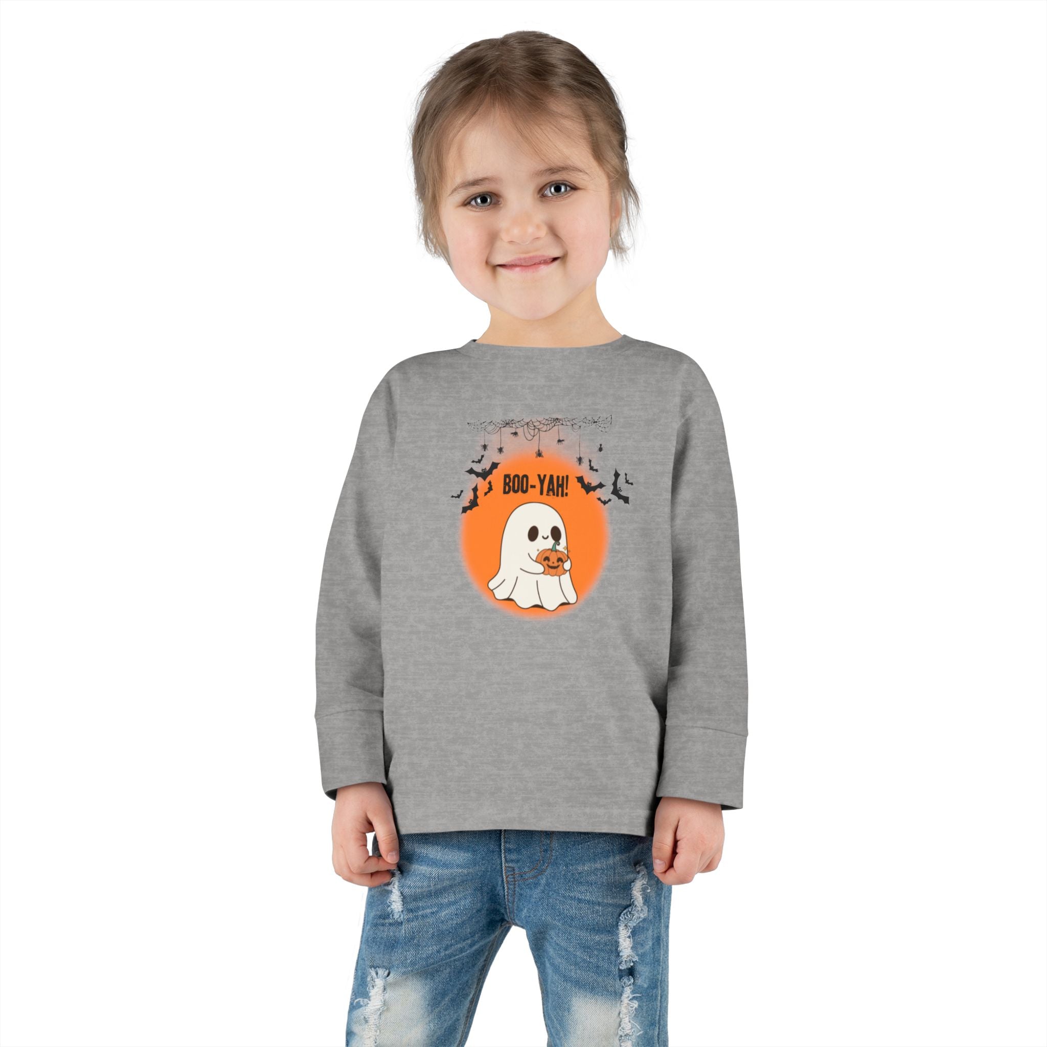 Boo-Yah! Toddler Long Sleeve Tee