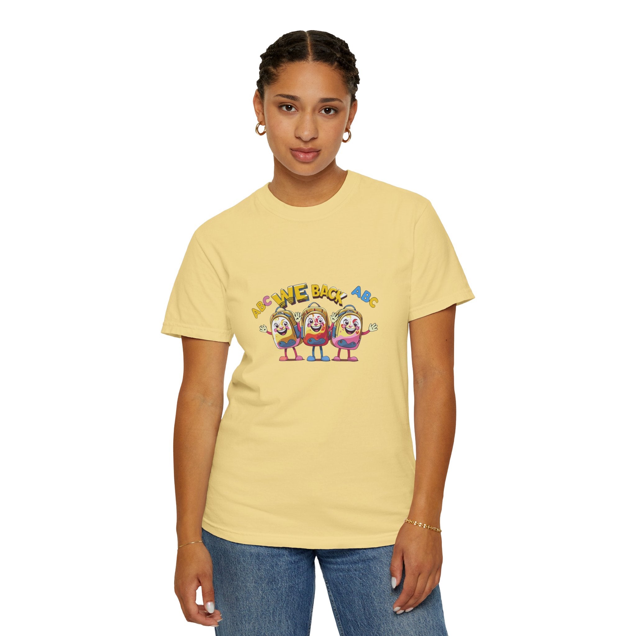 We Back Unisex Garment-Dyed T-shirt