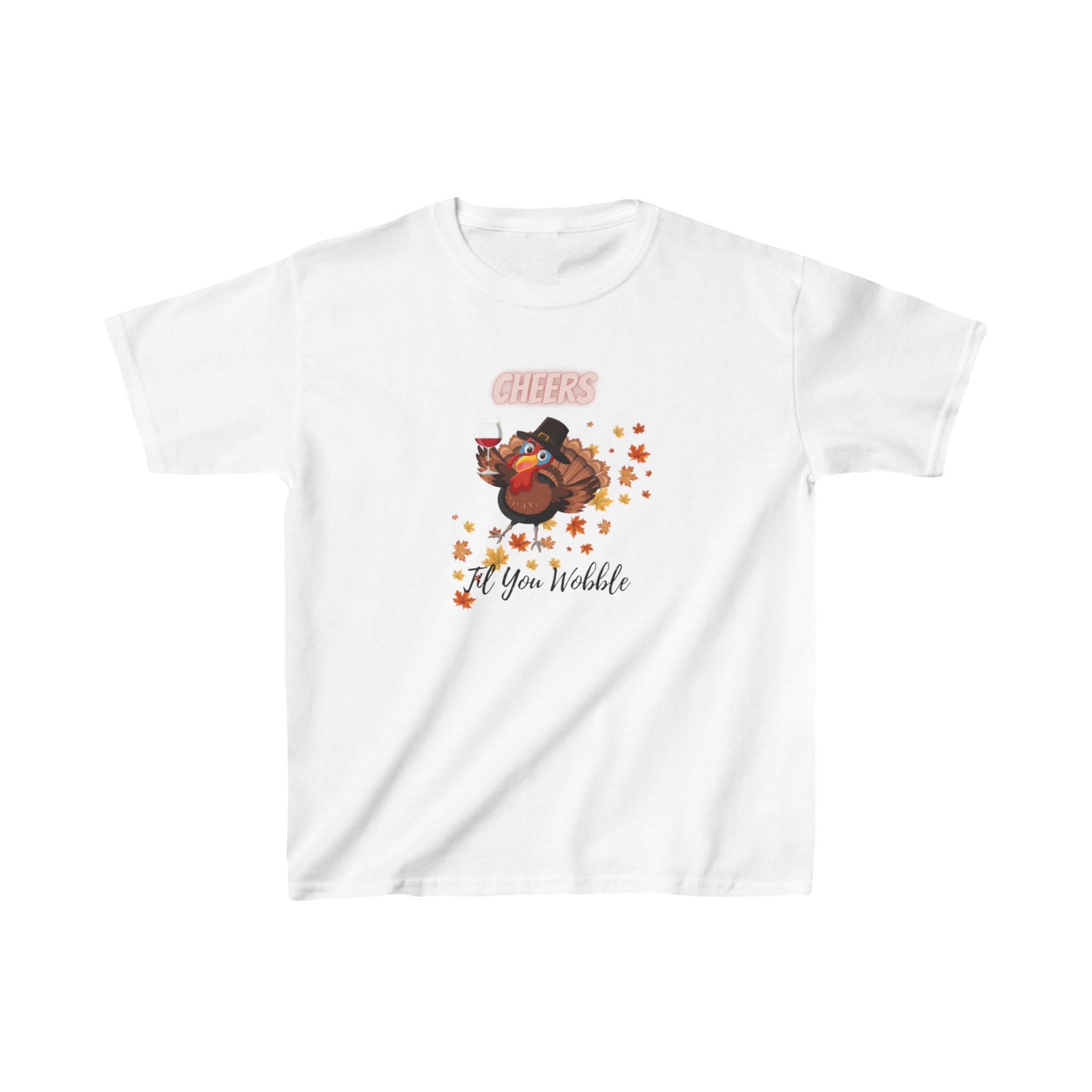 Cheers Til You Wobble Kids Heavy Cotton™ Tee