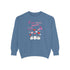 Meow Valentine's Day Unisex Garment-Dyed Sweatshirt