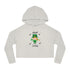 Blessed & Lucky Women’s Cropped Hooded Sweatshirt