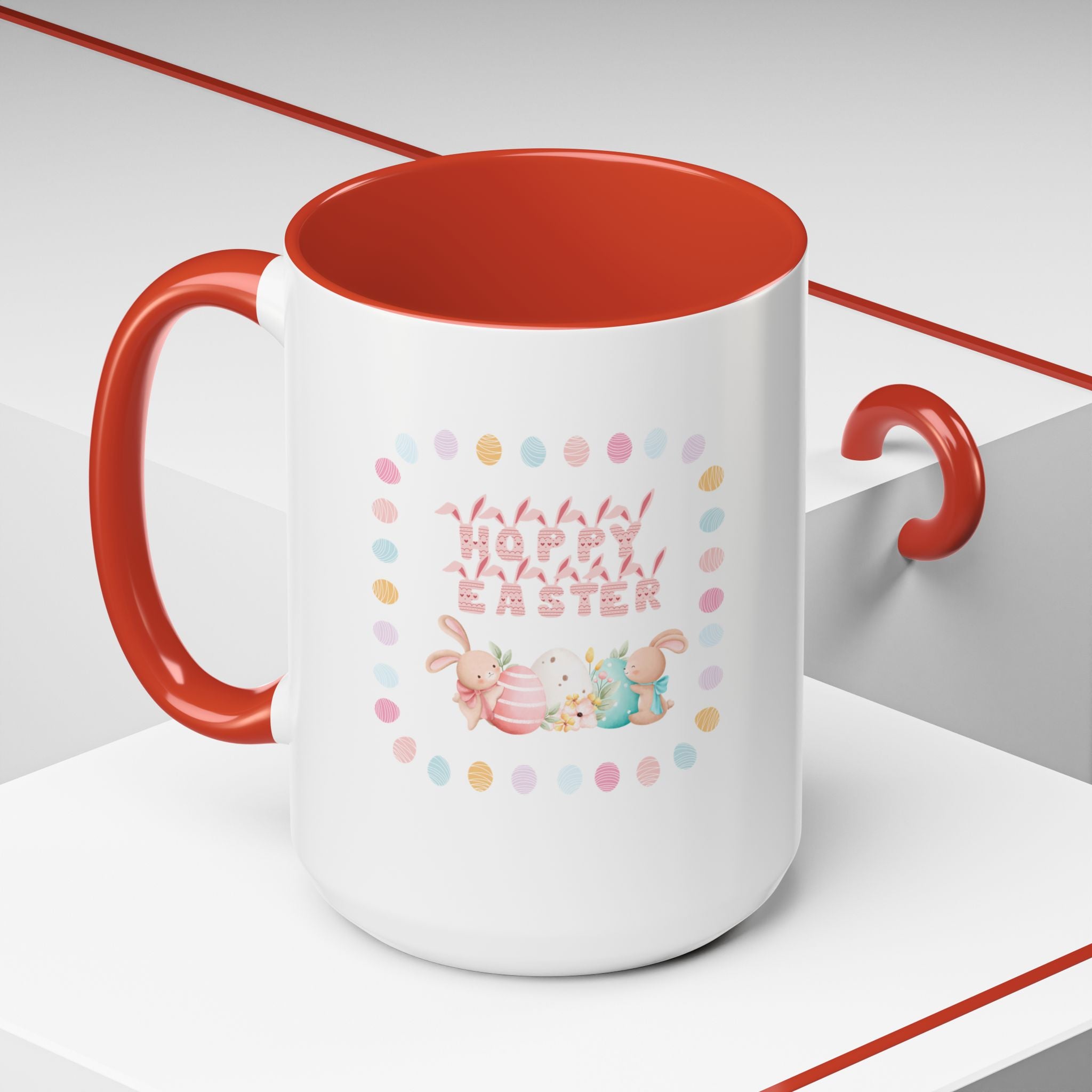 Hoppy Easter Accent Coffee Mug - 11oz & 15oz