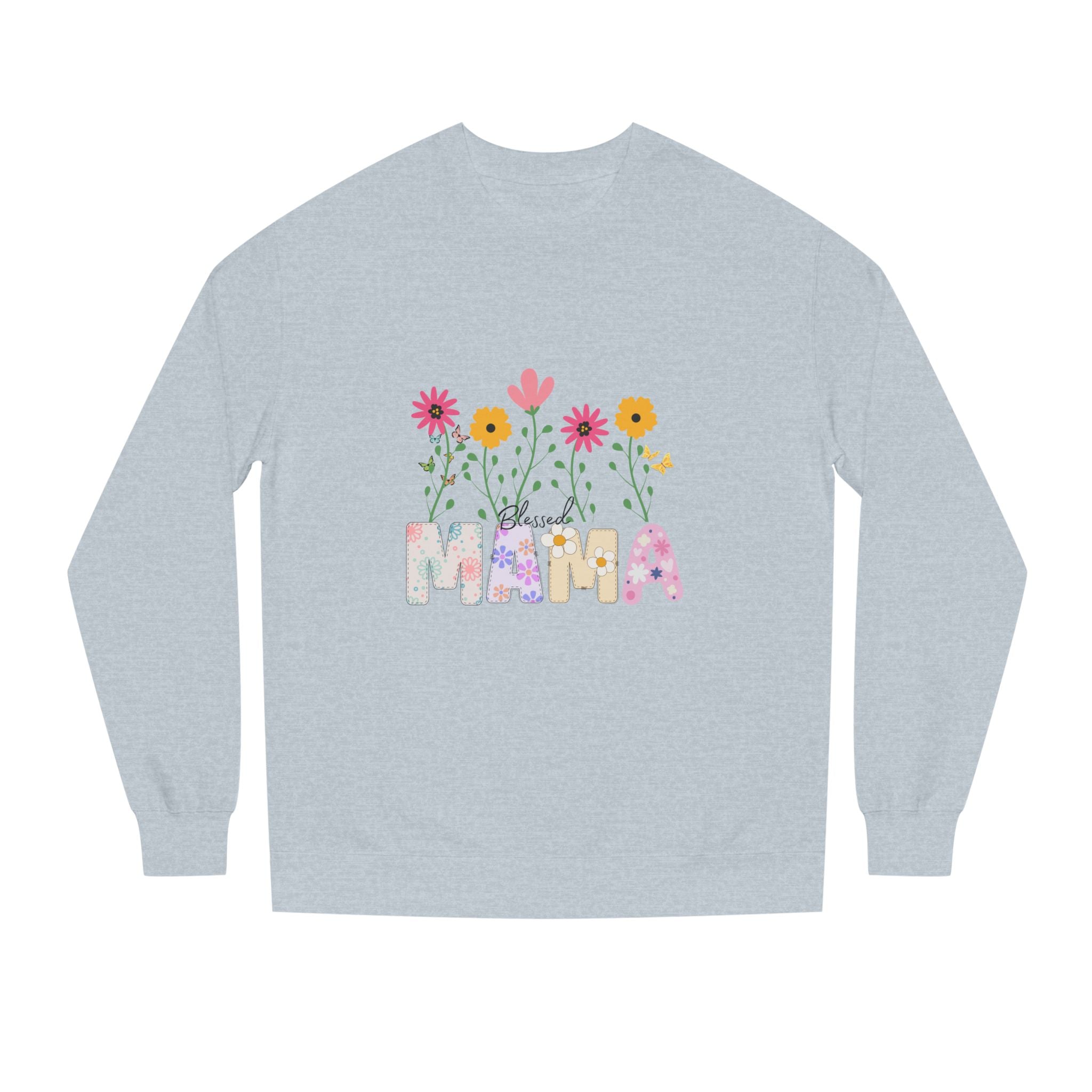 Blessed Mama Unisex Crew Neck Sweatshirt