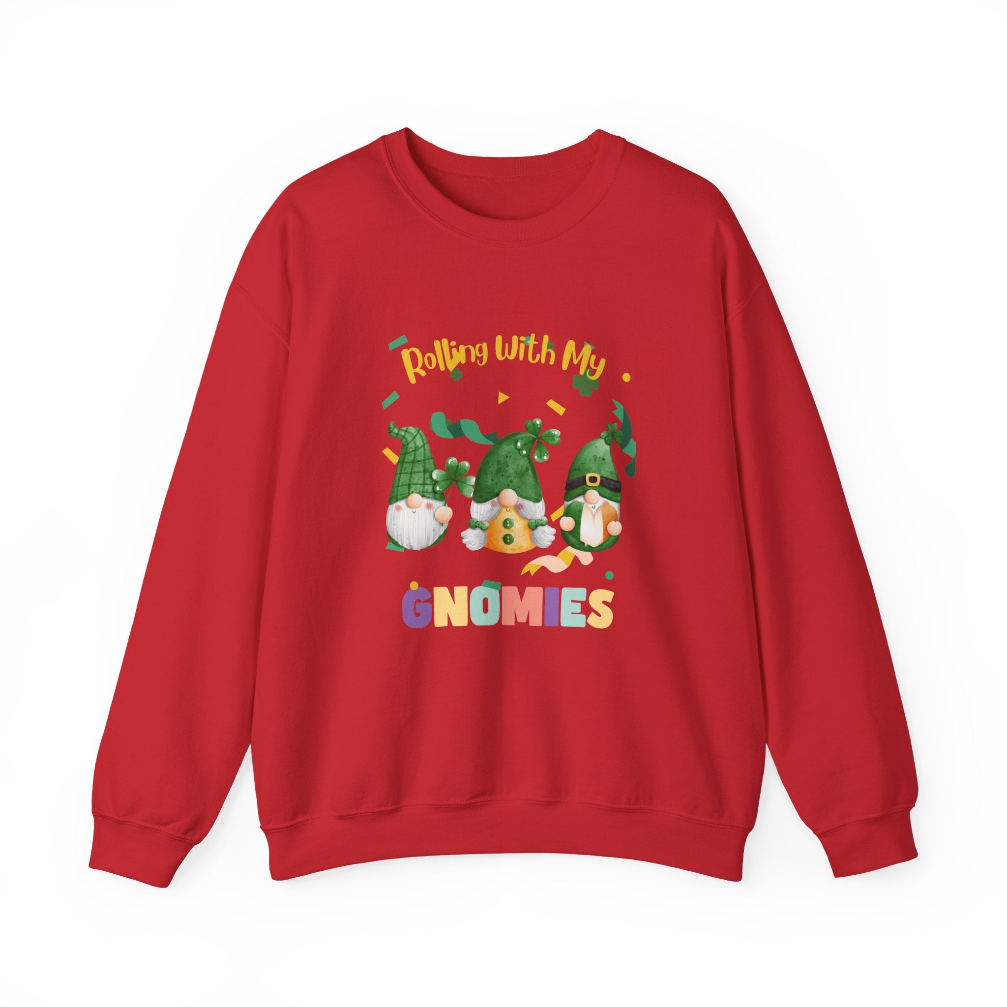 Rolling With My Gnomies Crewneck Sweatshirt - Unisex Heavy Blend™