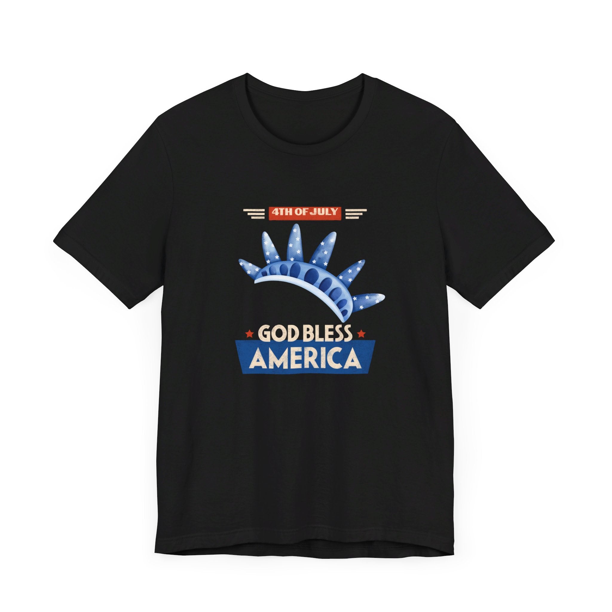 God Bless America Unisex Jersey Short Sleeve Tee