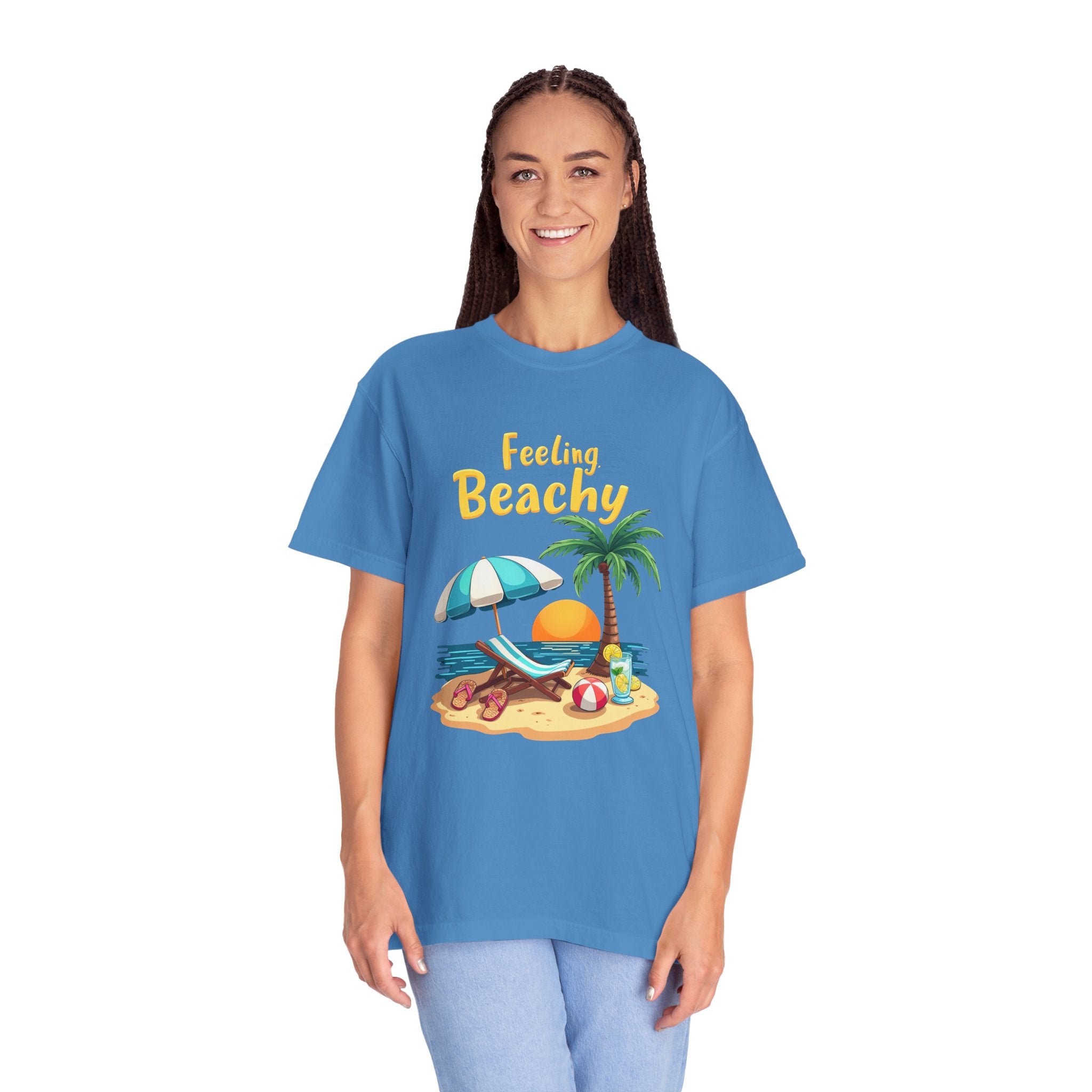 Feeling Beachy Tee, Unisex Casual Wear