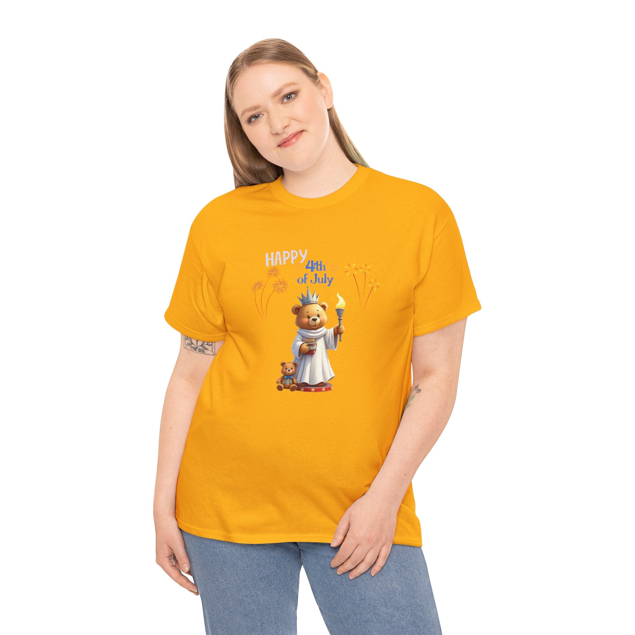 Lady Liberty Unisex Heavy Cotton Tee