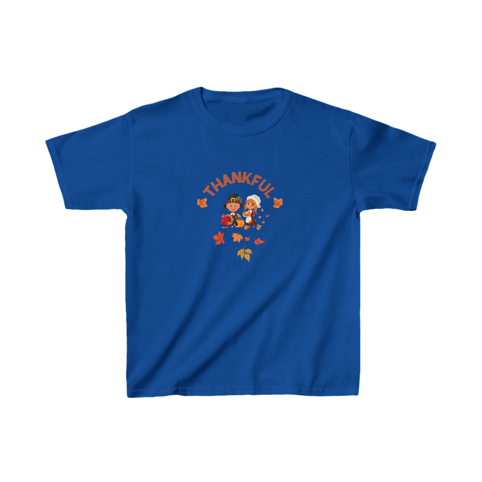 Pilgrims Turkey Day Kids Heavy Cotton™ Tee