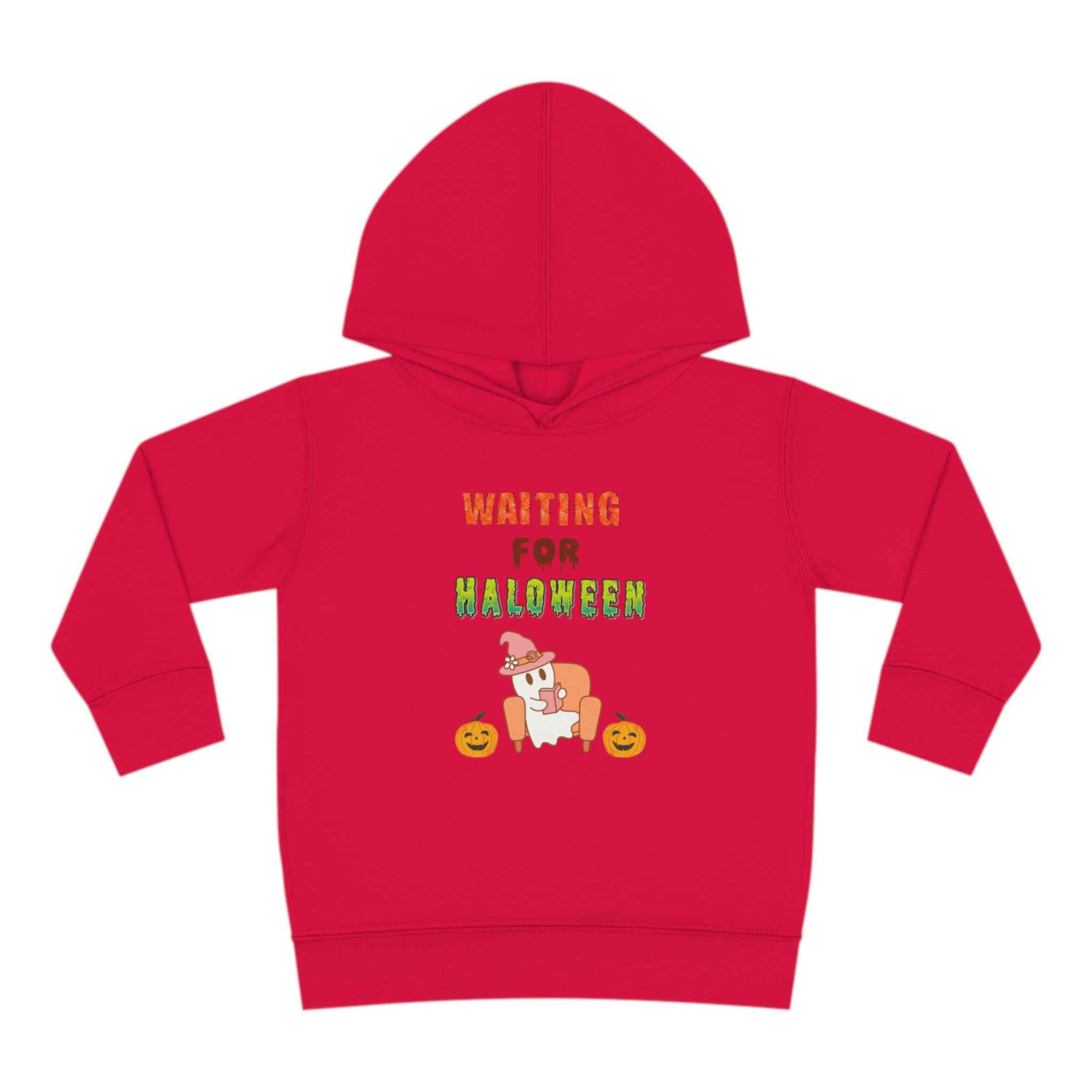 Waiting For Halloween Toddler Pullover Fleece Hoodie