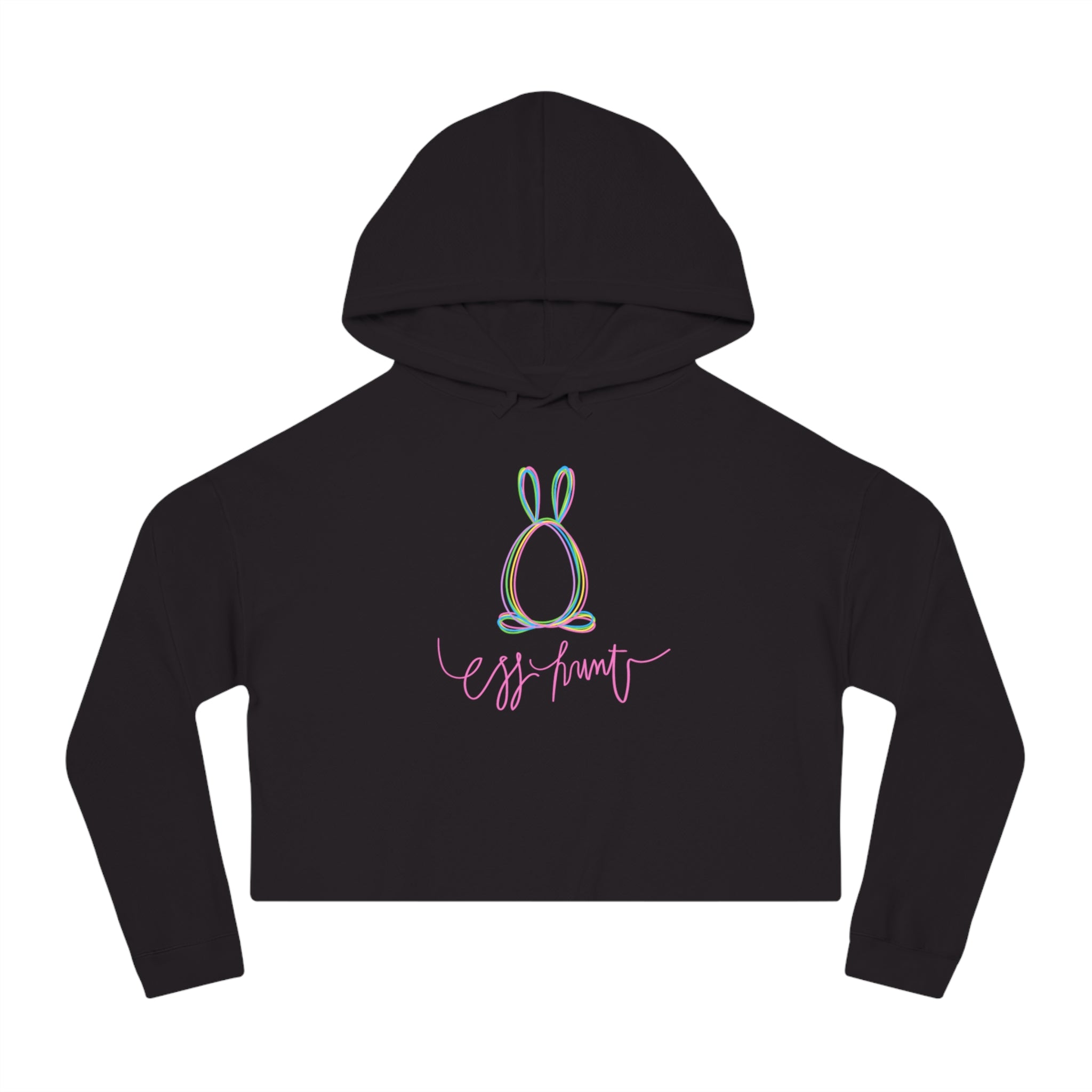 Egg Hunt Women’s Cropped Hooded Sweatshirt