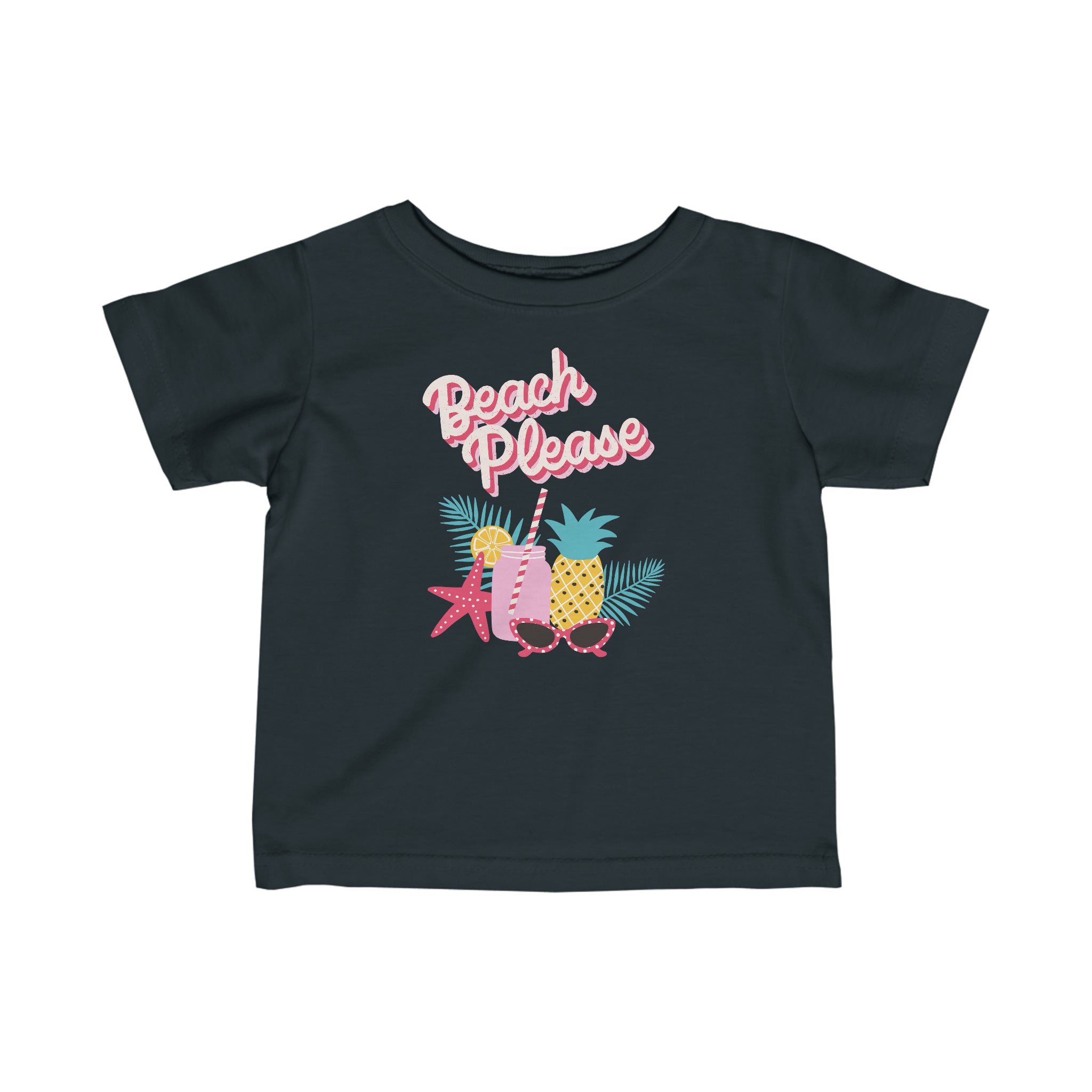 Beach Please Infant Fine Jersey Tee