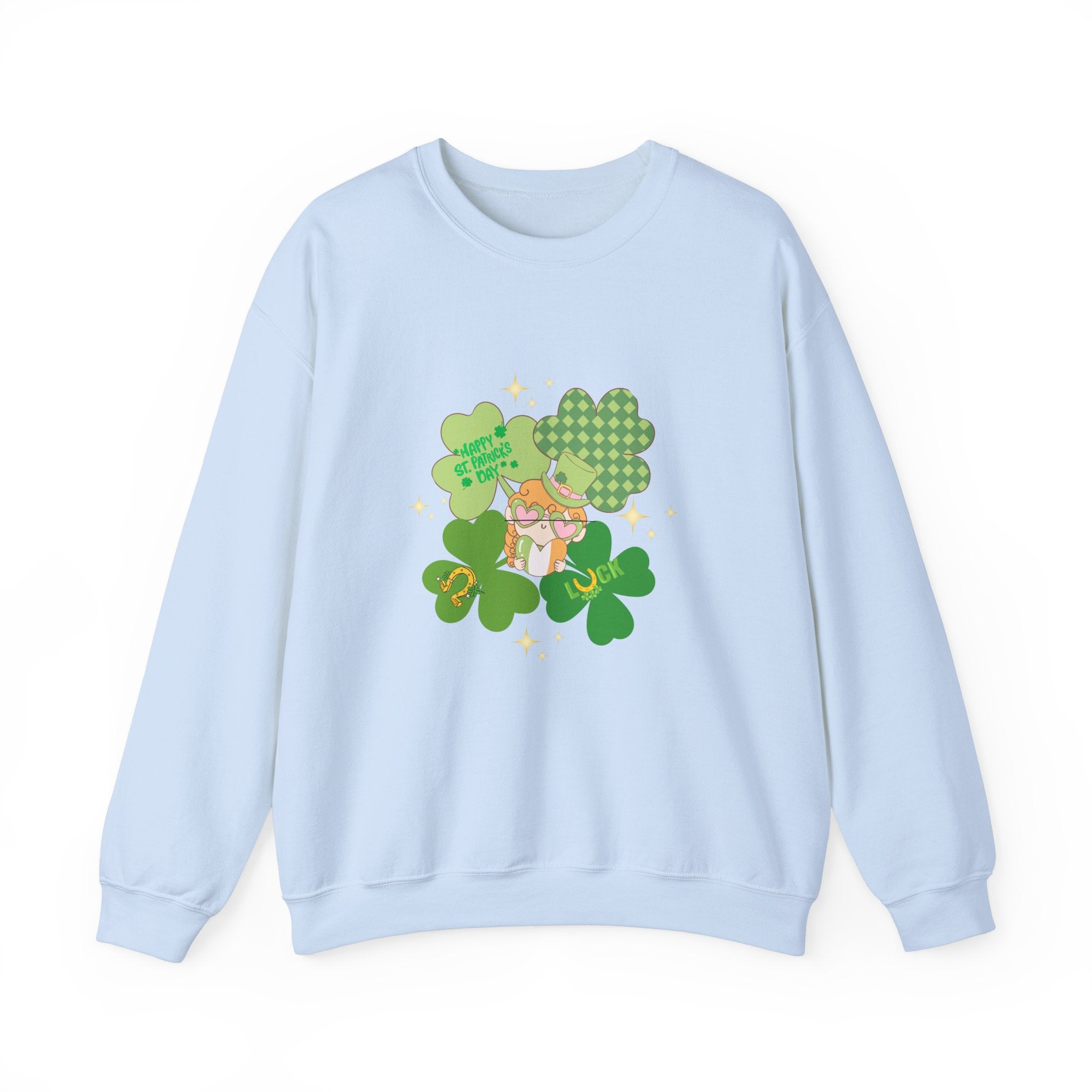 Retro St. Paddy's Day Unisex Heavy Blend™ Crewneck Sweatshirt