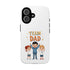 Team Dad Phone Case, Fun Gift for Fathers, Durable Phone Protector, Cute Dad Team Merchandise, Father's Day Special