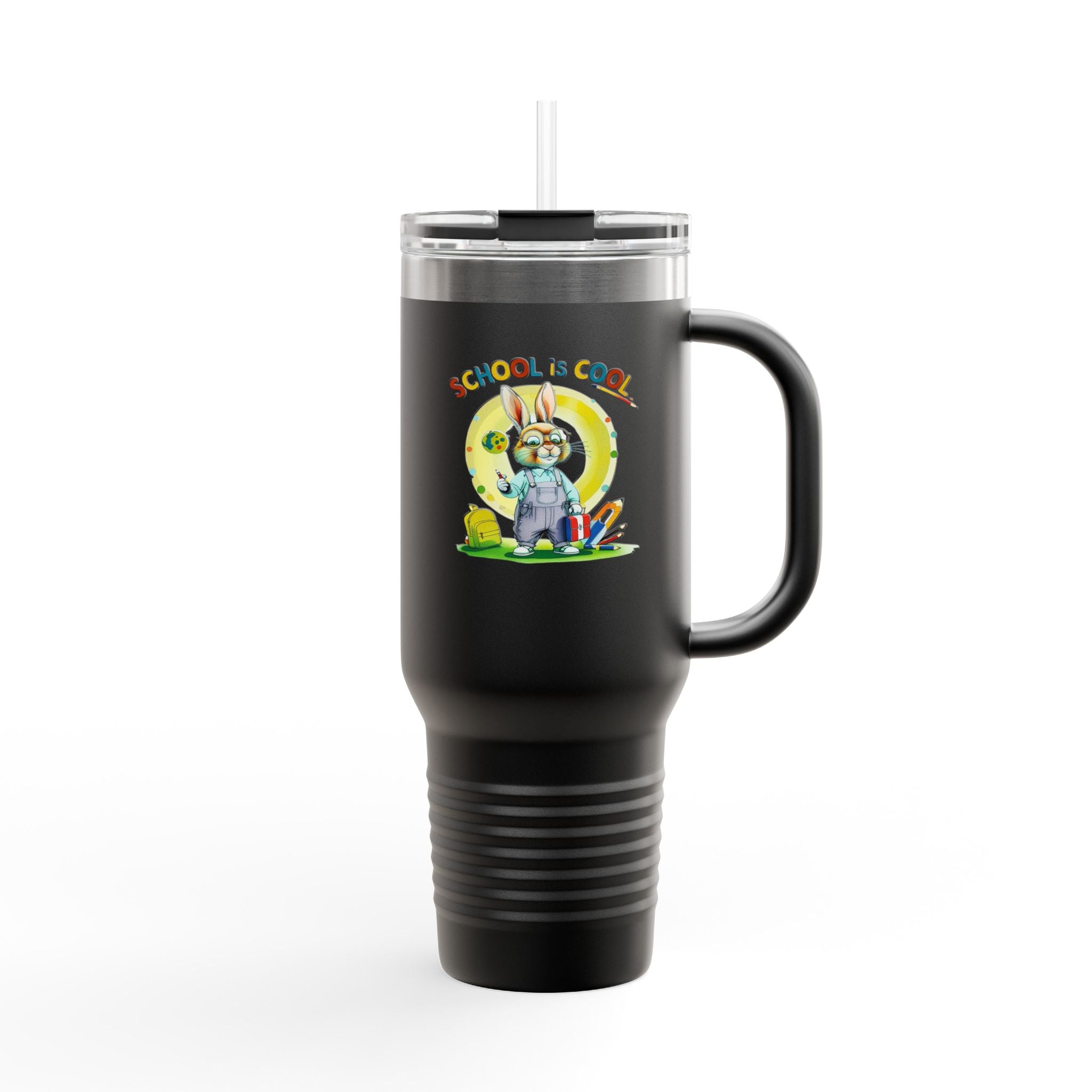 School is Cool Insulated Travel Mug for Students, 40oz