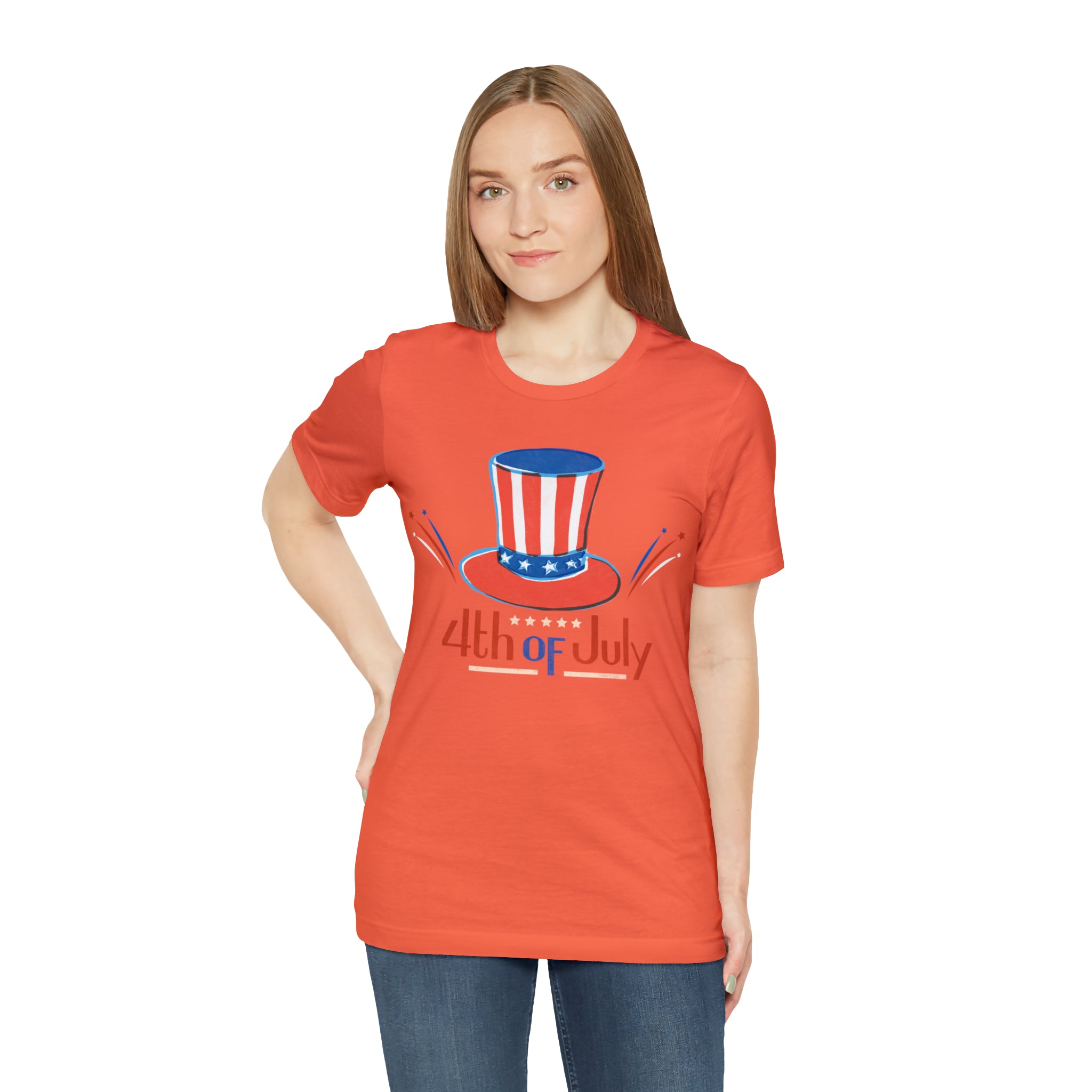 4th Of July Unisex Jersey Short Sleeve Tee