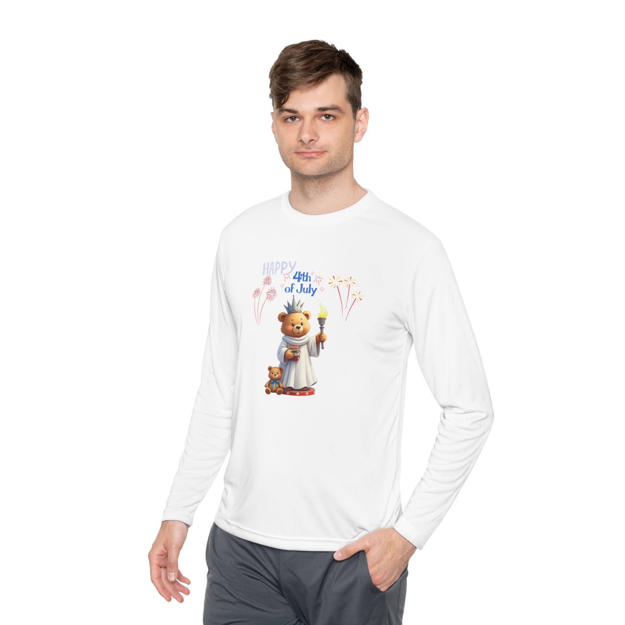Lay Liberty Unisex Lightweight Long Sleeve Tee