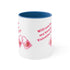Will You Be My Forever Valentine?? Accent Coffee Mug, 11oz