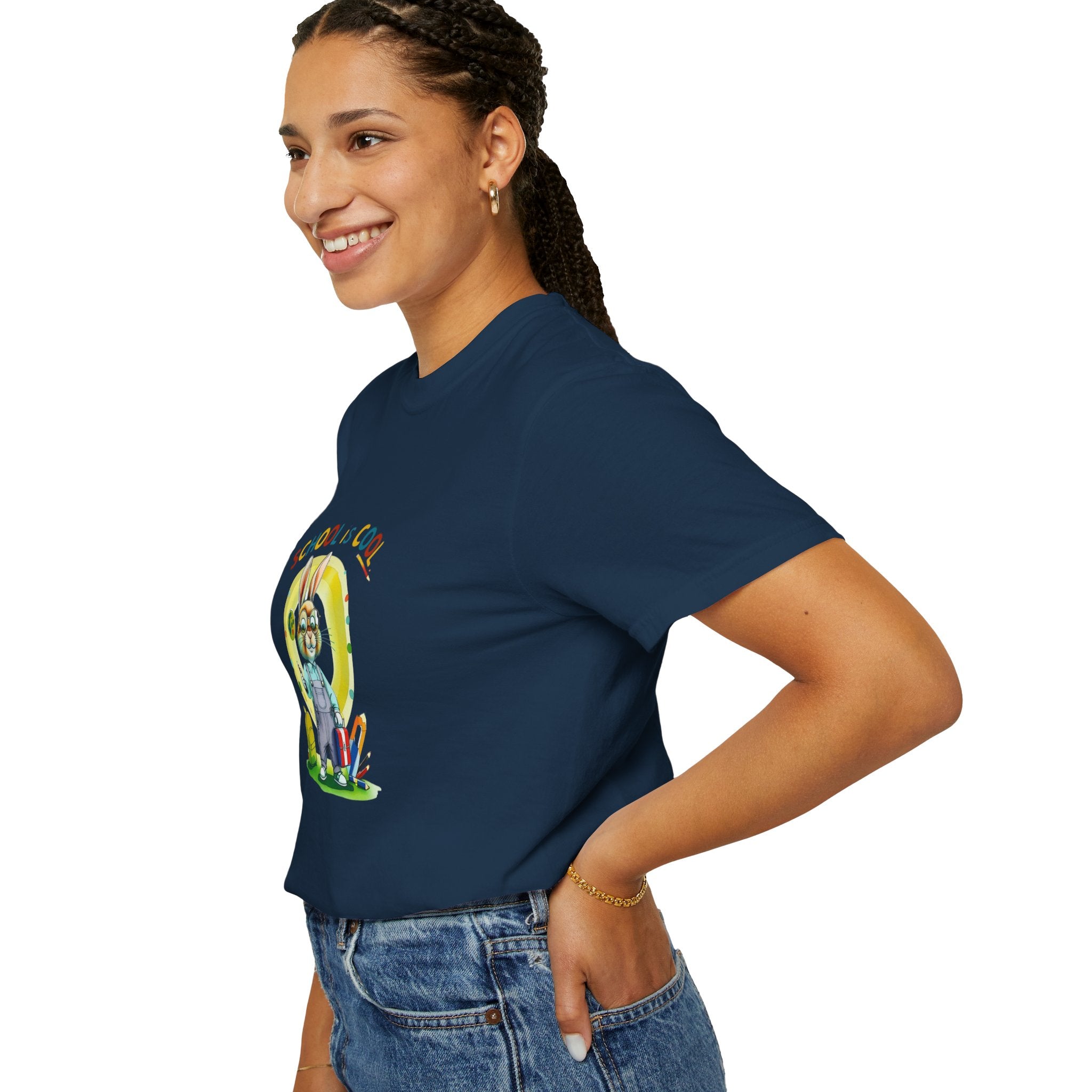 School is Cool Unisex Garment-Dyed Tee