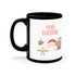 Merry Xmas Crew 11oz Black Mug