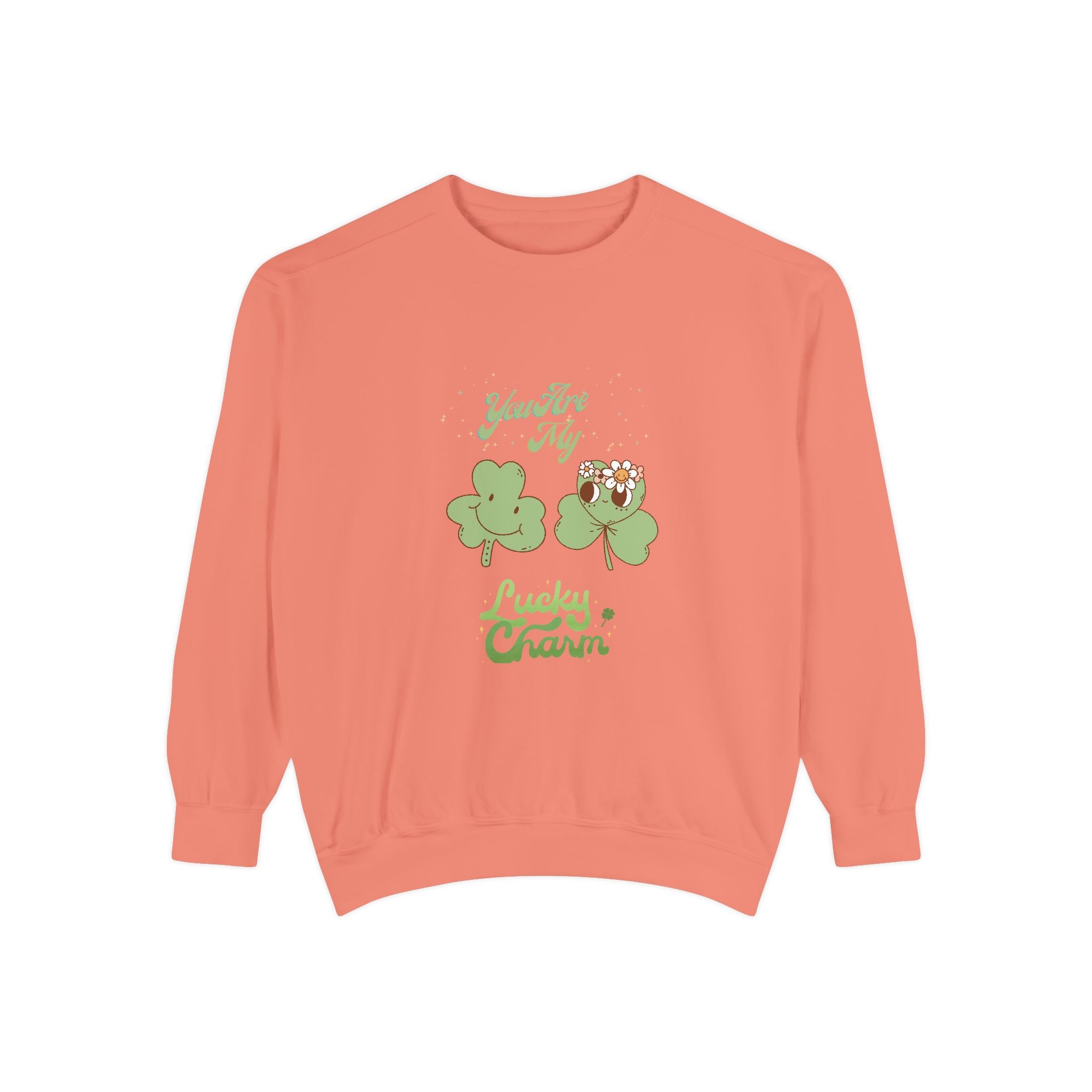 You're My Lucky Charm Sweatshirt - Unisex Garment-Dyed for St. Patrick's Day