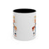 Team Dad Accent Coffee Mug