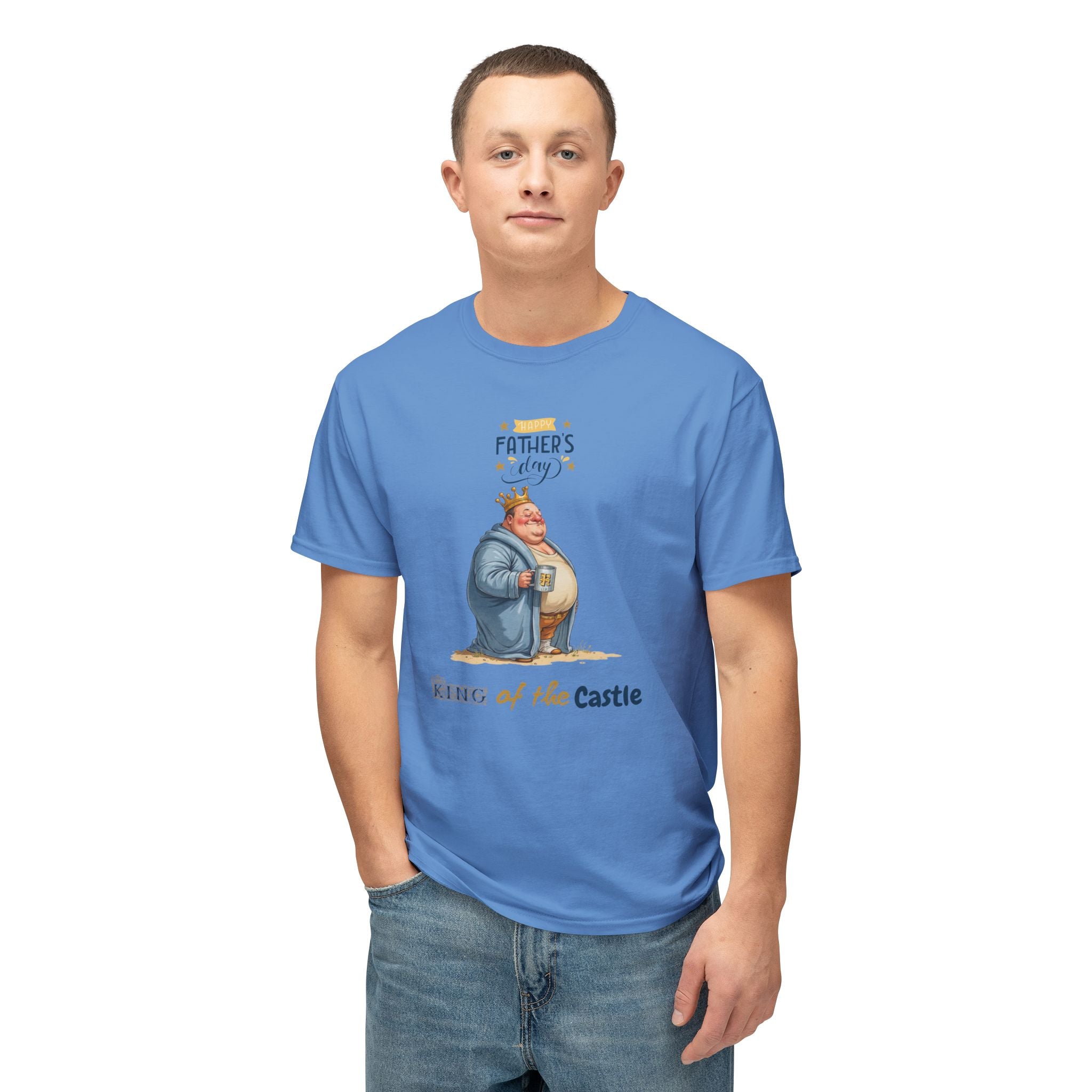 Father's Day King of the Castle T-Shirt Unisex Casual Tee