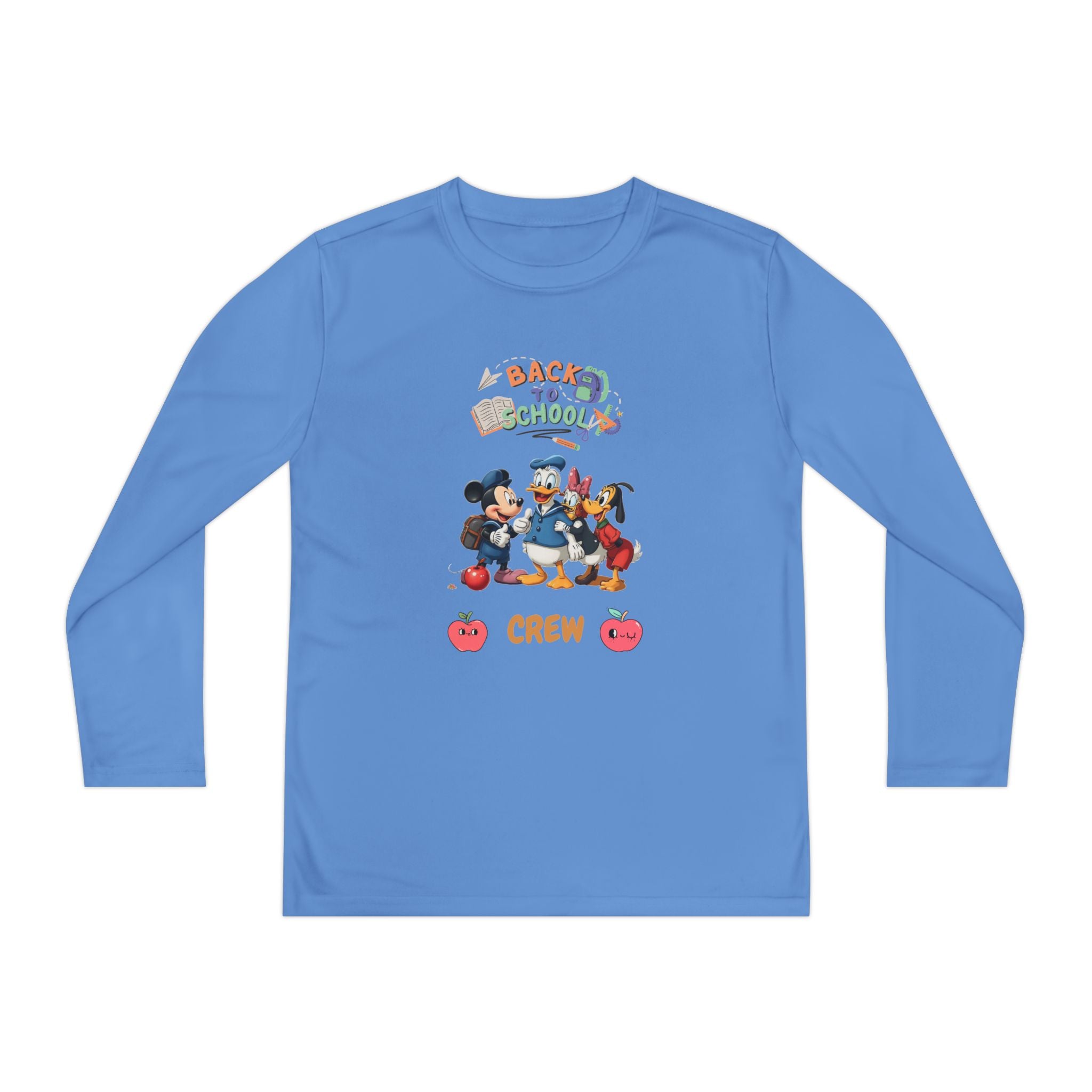 Back to School Crew Youth Long Sleeve Competitor Tee