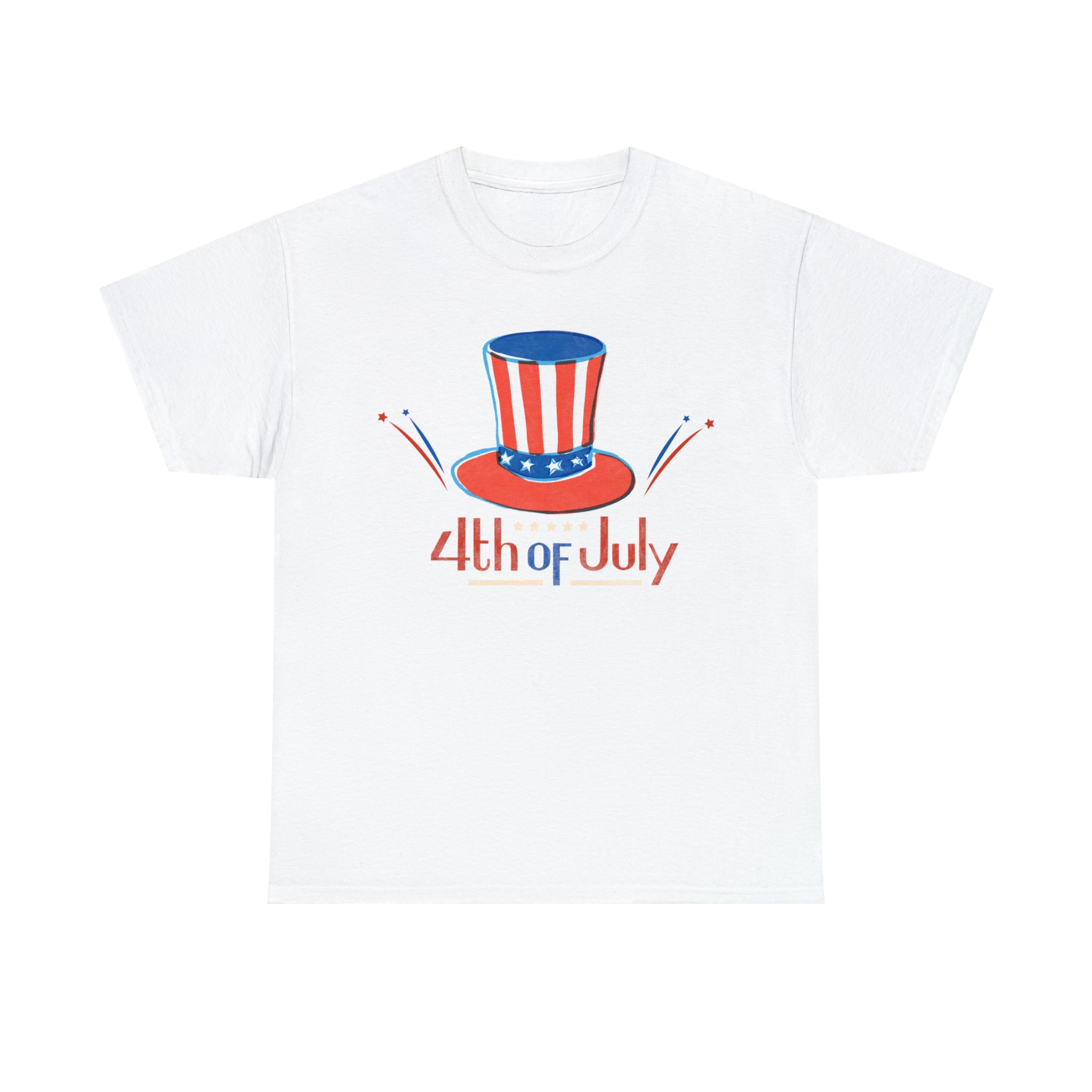 4th Of July Unisex Heavy Cotton Tee