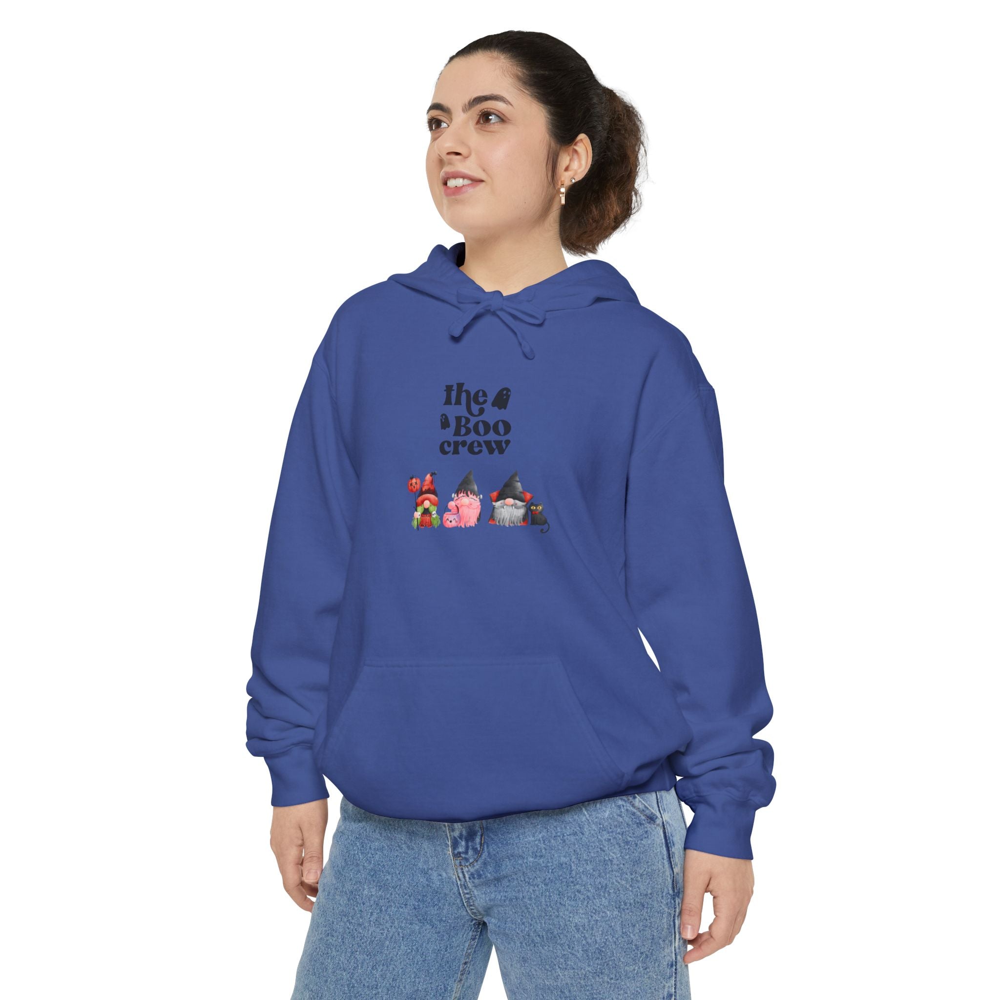 The Boo Crew Unisex Garment-Dyed Hoodie