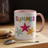 Summer Starfish Accent Coffee Mug (11, 15oz)