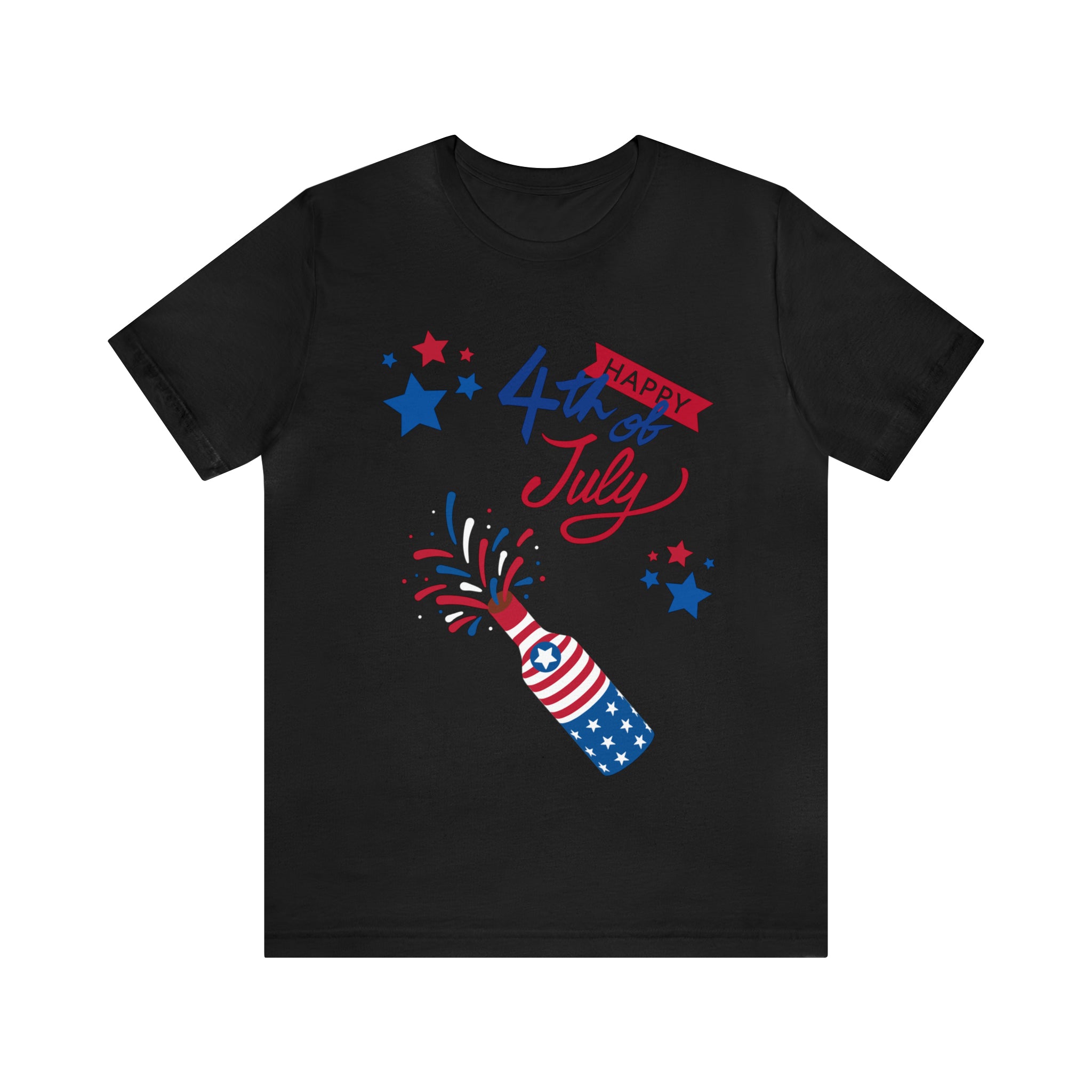 Happy 4th Of July Celebration Unisex Jersey Short Sleeve Tee