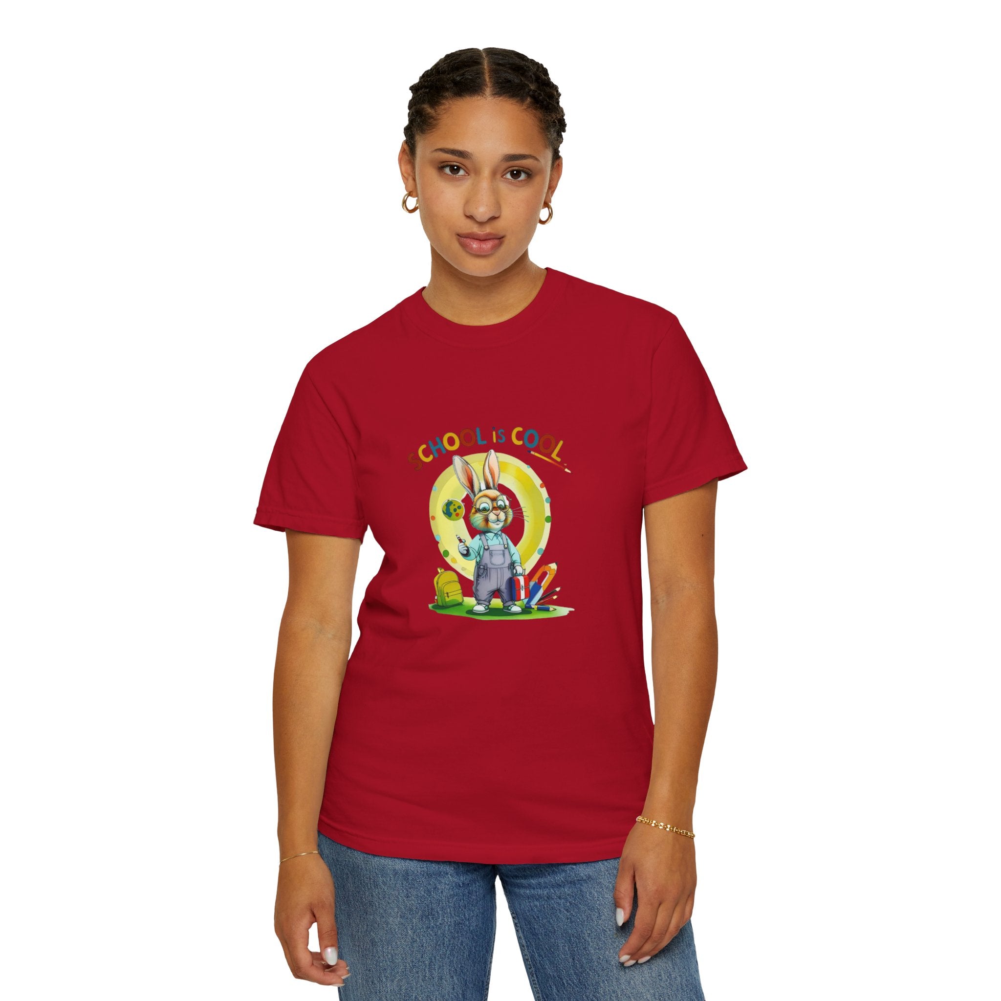 School is Cool Unisex Garment-Dyed Tee