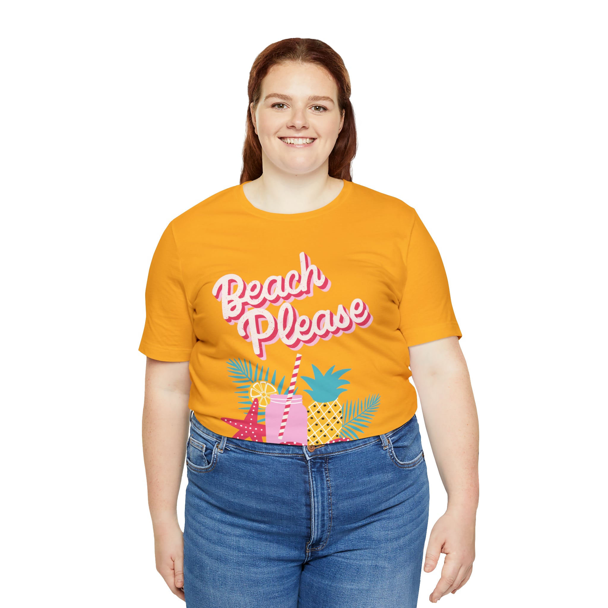 Beach Please Unisex Jersey Short Sleeve Tee