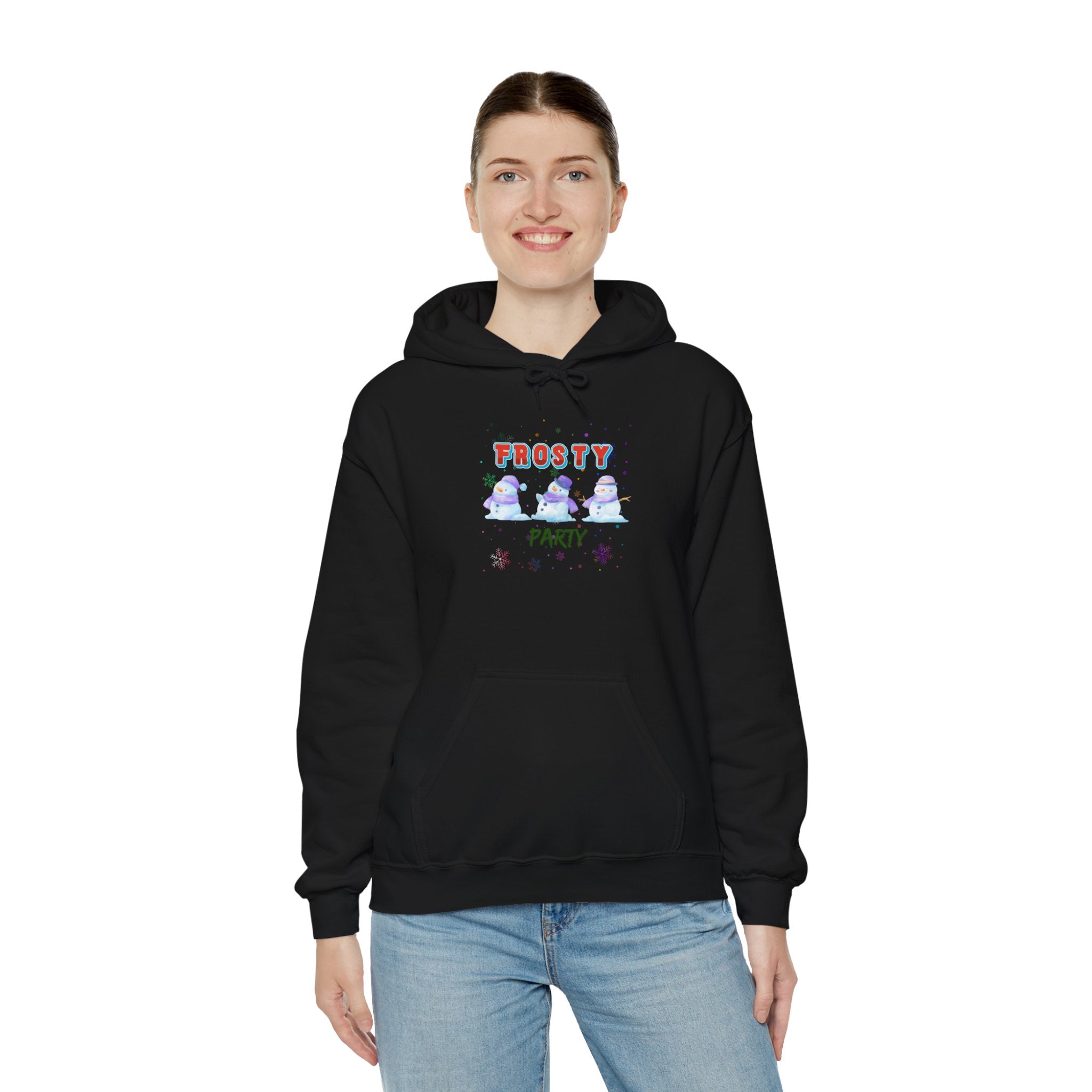 Frosty Party Unisex Heavy Blend™ Hooded Sweatshirt