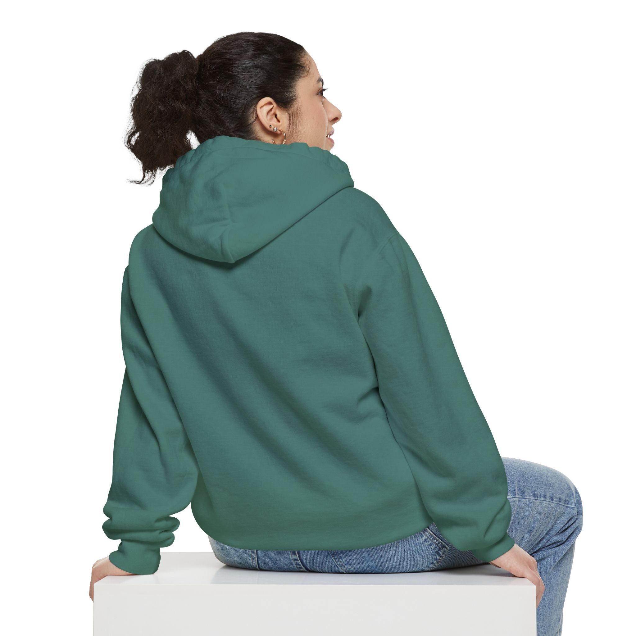 Cheers Til You Wobble Unisex Garment-Dyed Hoodie