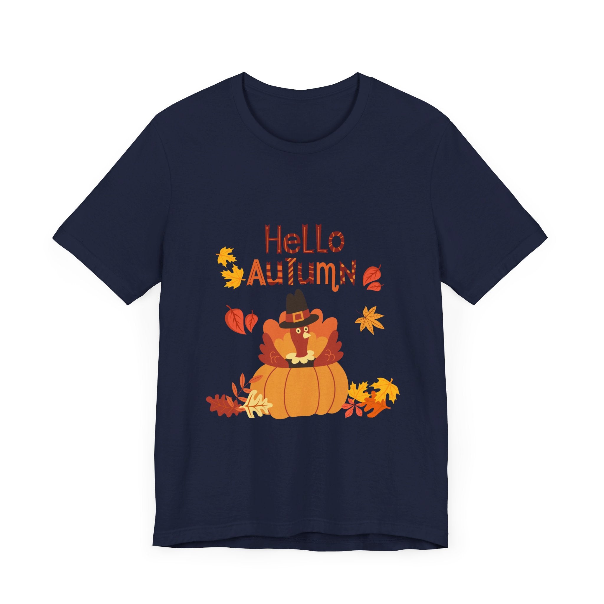 Hello Autumn Unisex Jersey Short Sleeve Tee