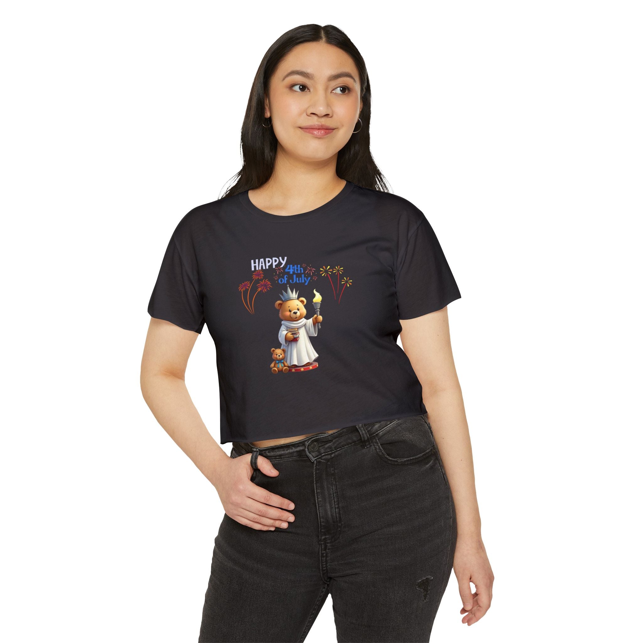 Lady Liberty Crop Top